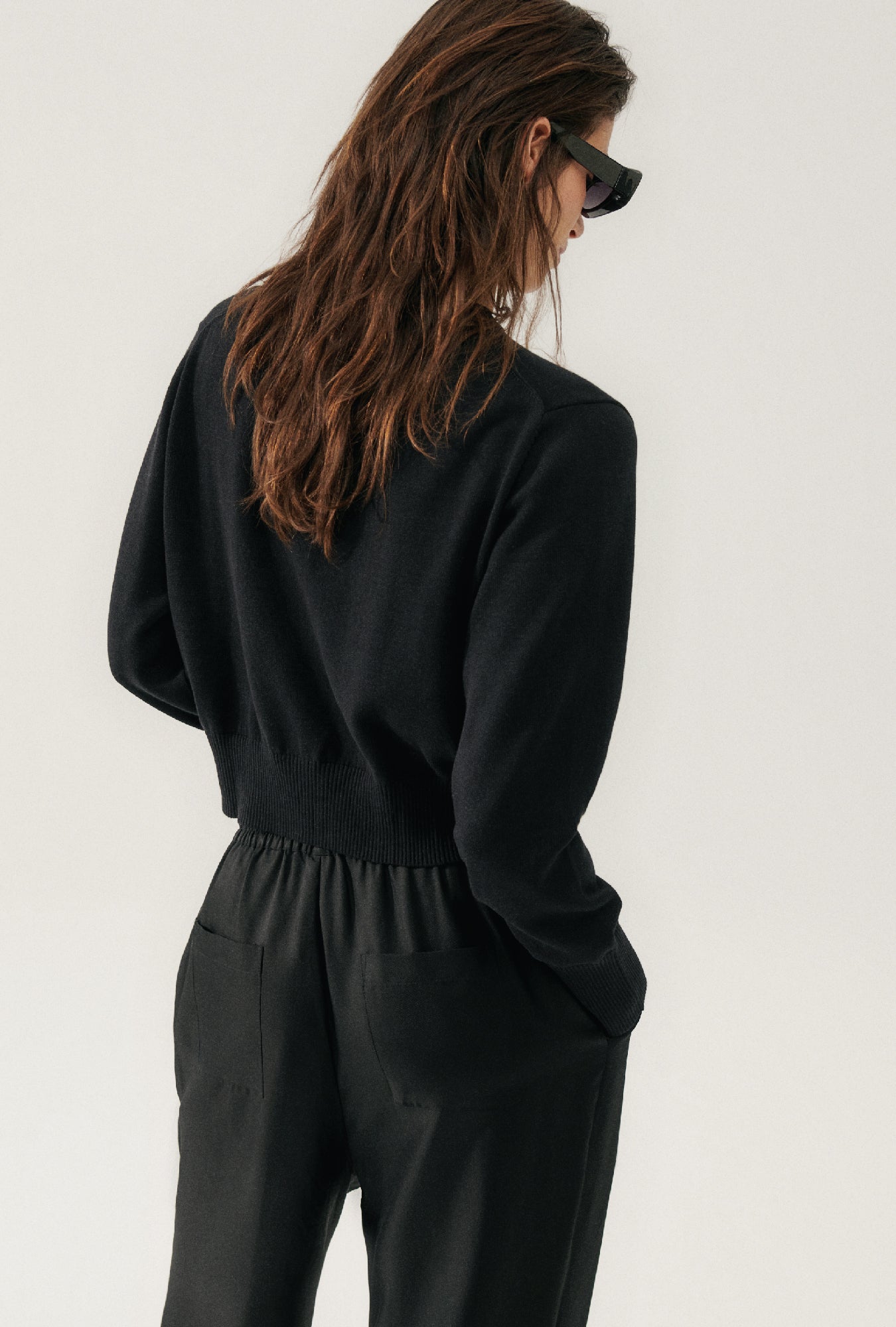 Gilet court noir
