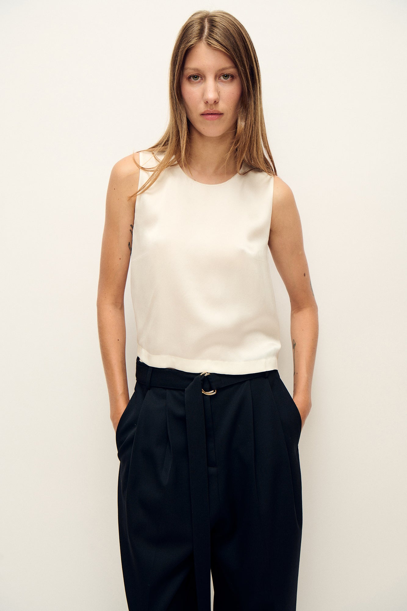 Elena Top Blanc