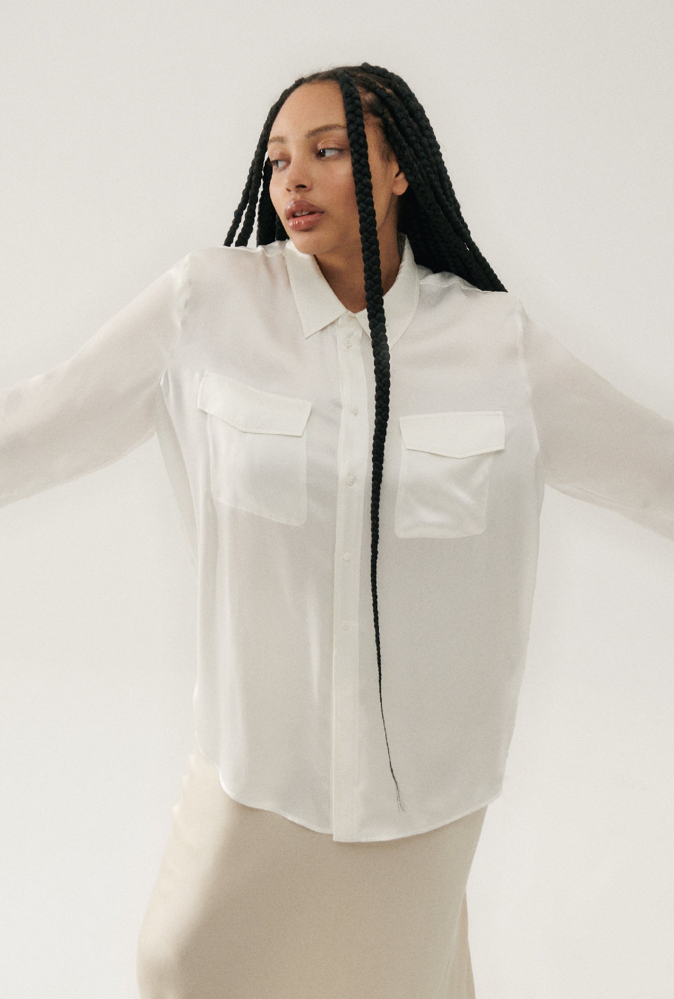 Chemise copain blanche