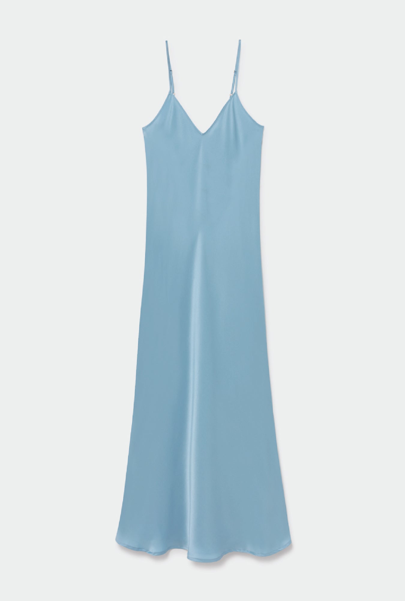 Robe nuisette années 90 bleu ciel