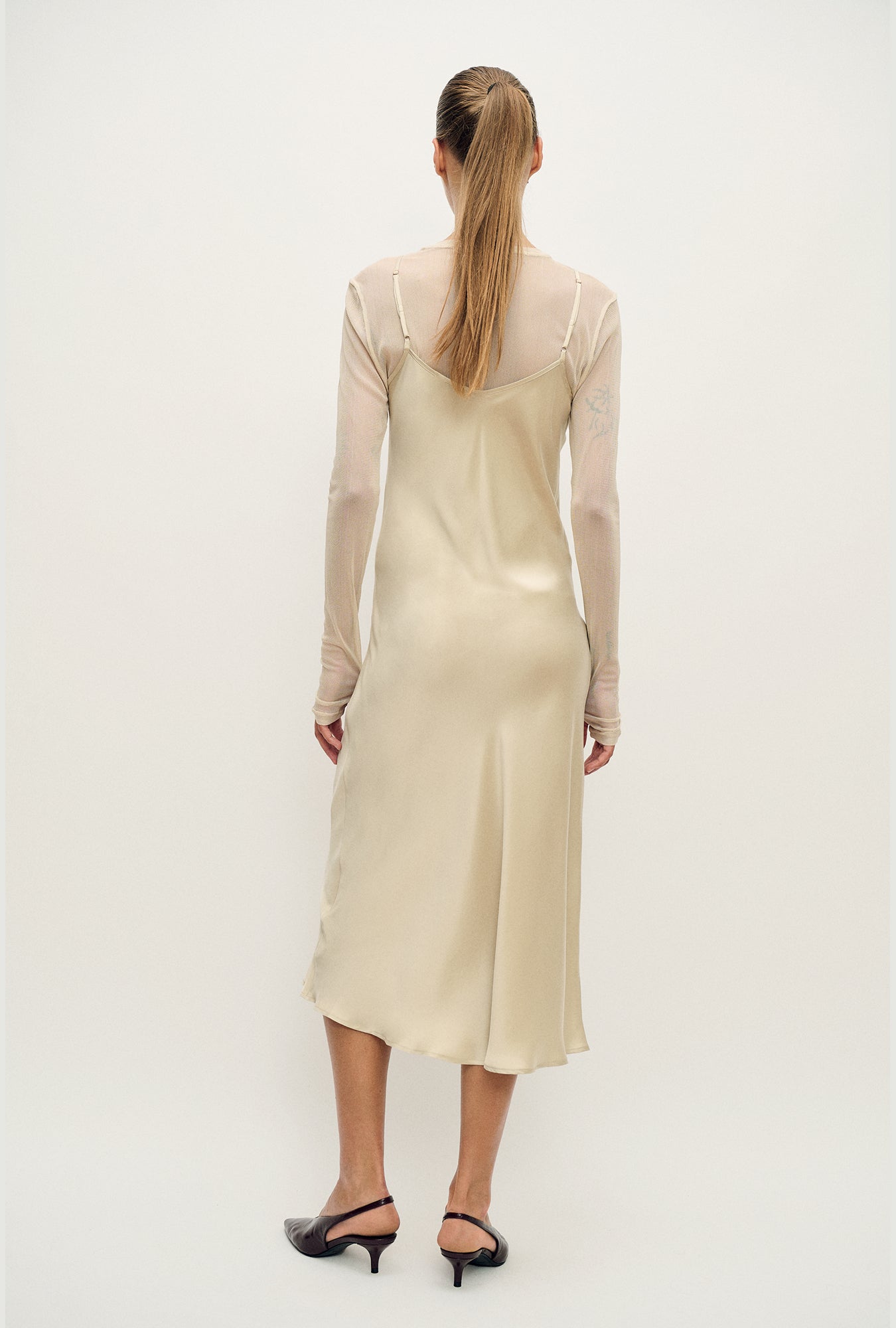 Robe nuisette années 90 Noisette