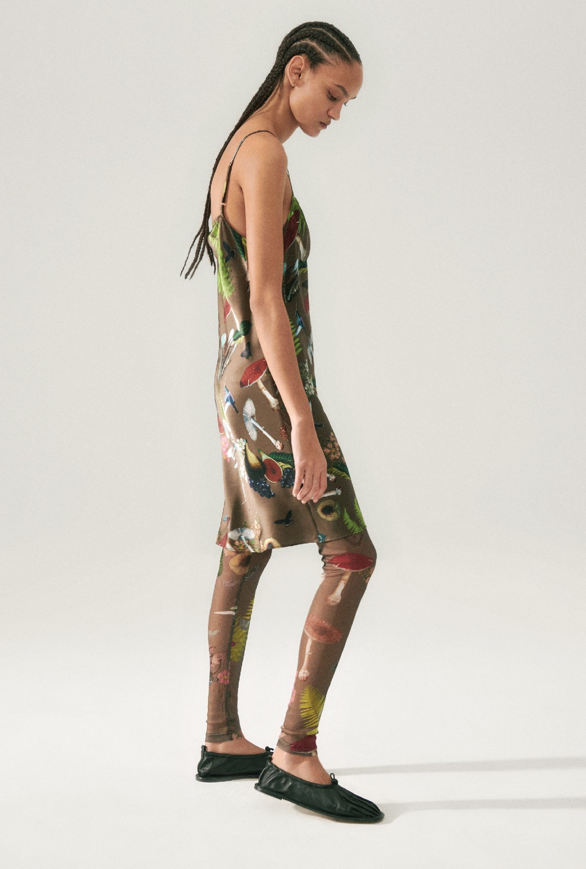 Robe Droite Champignon Magique Terre Sombre
