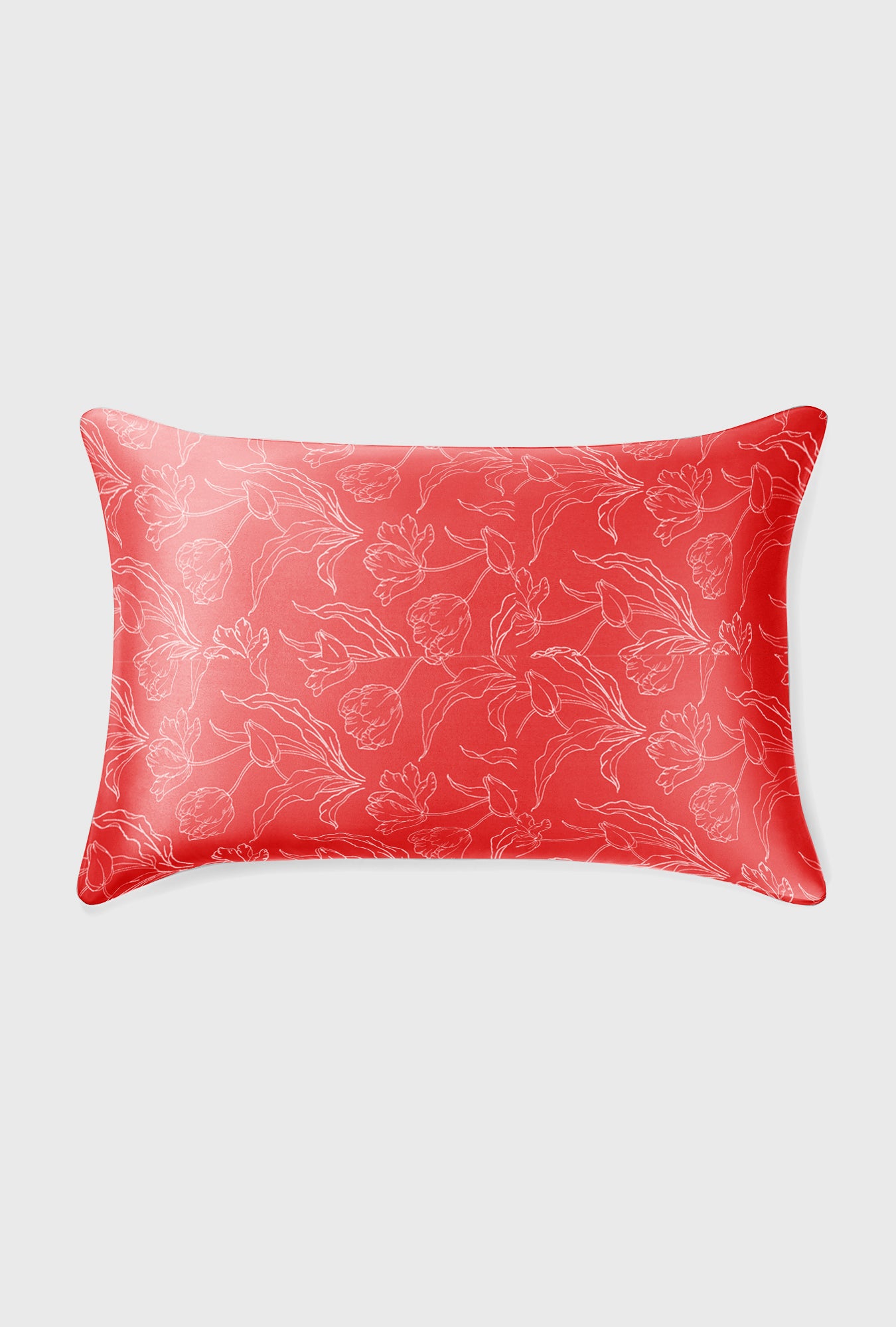 Taie d'oreiller Tulipes rouges
