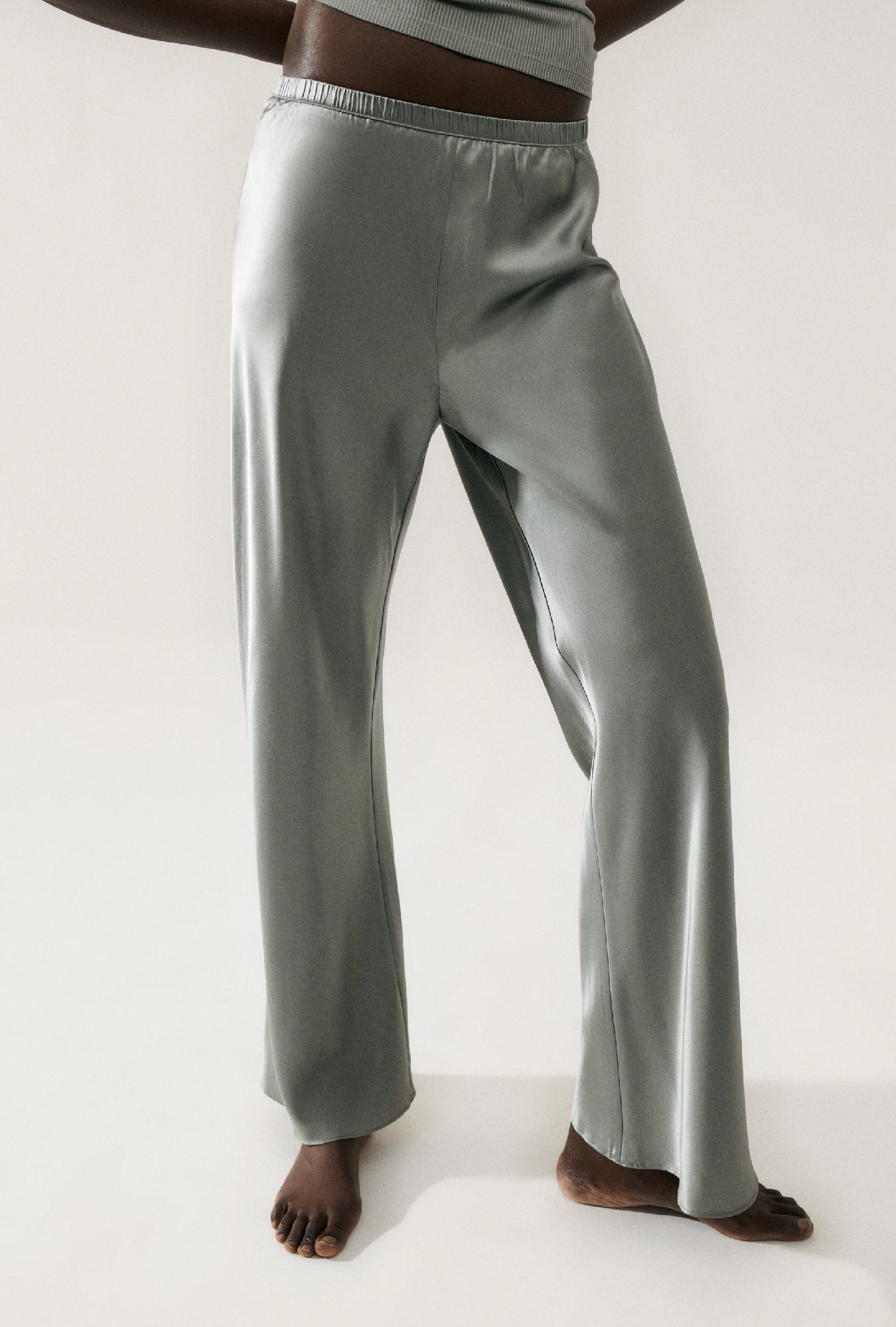 Pantalon coupe en biais Moon