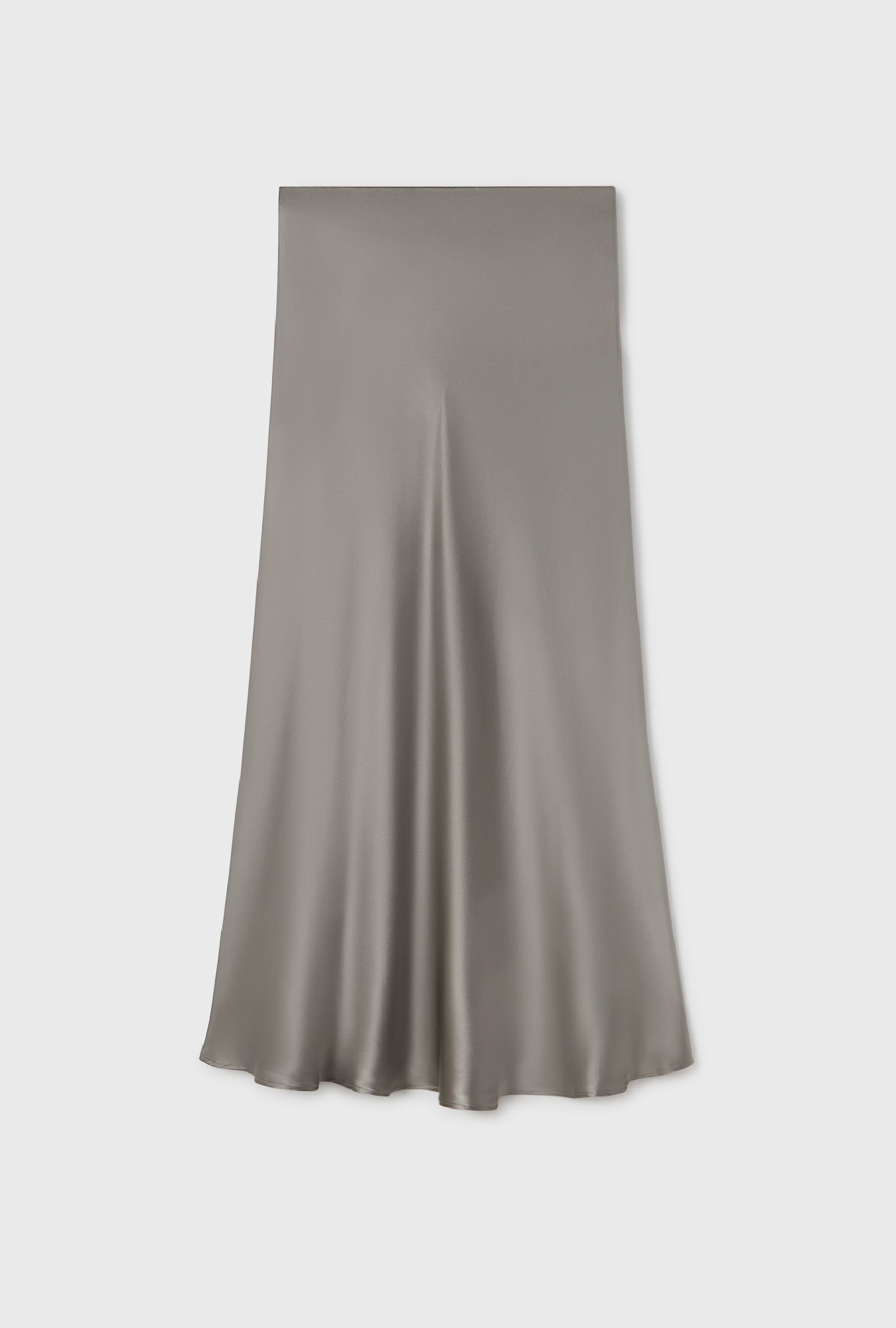 Long Bias Cut Skirt Moon