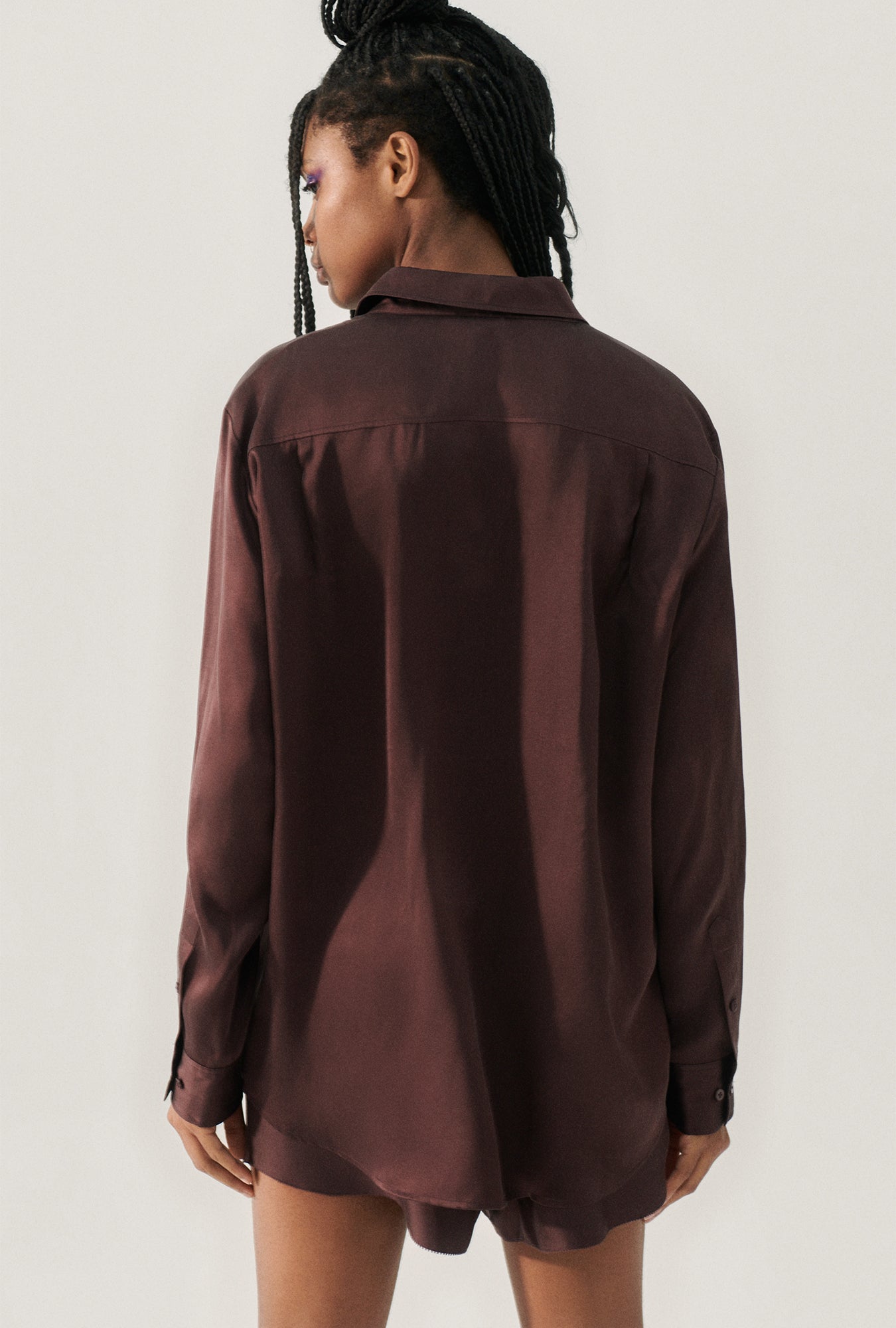 Chemise ample Cacao
