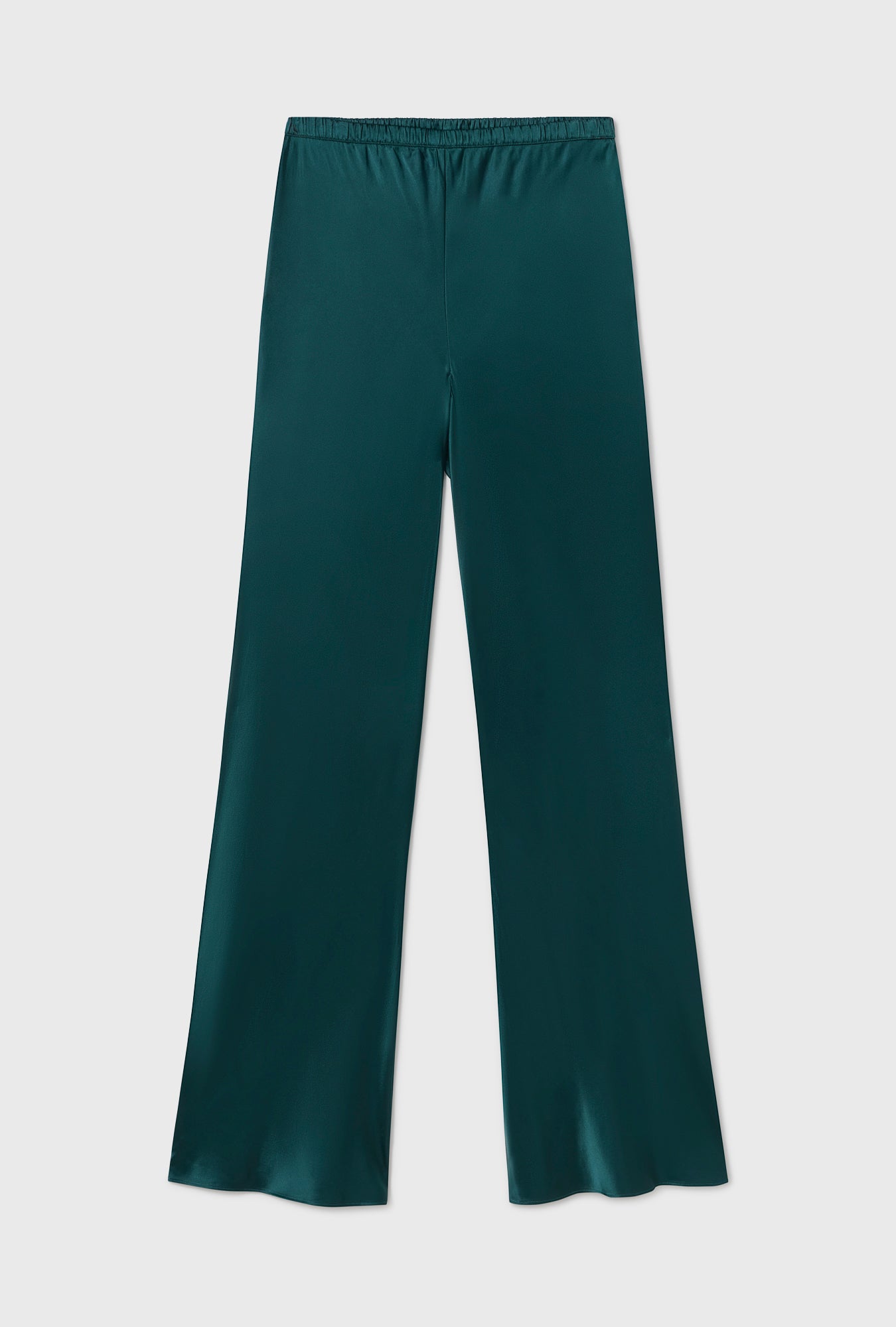 Pantalon biais sarcelle