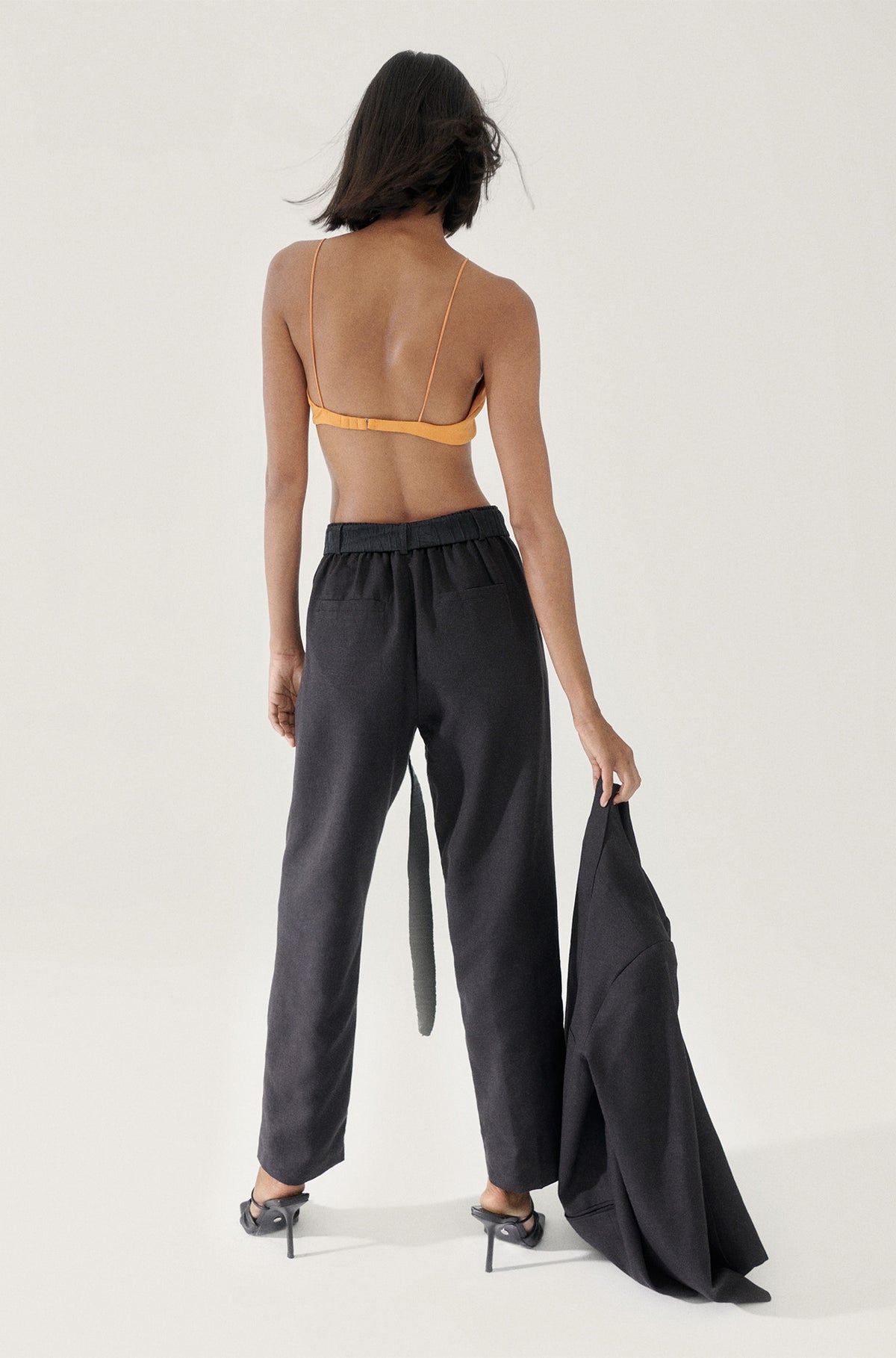 Pantalon Katie Yak Blend Noir