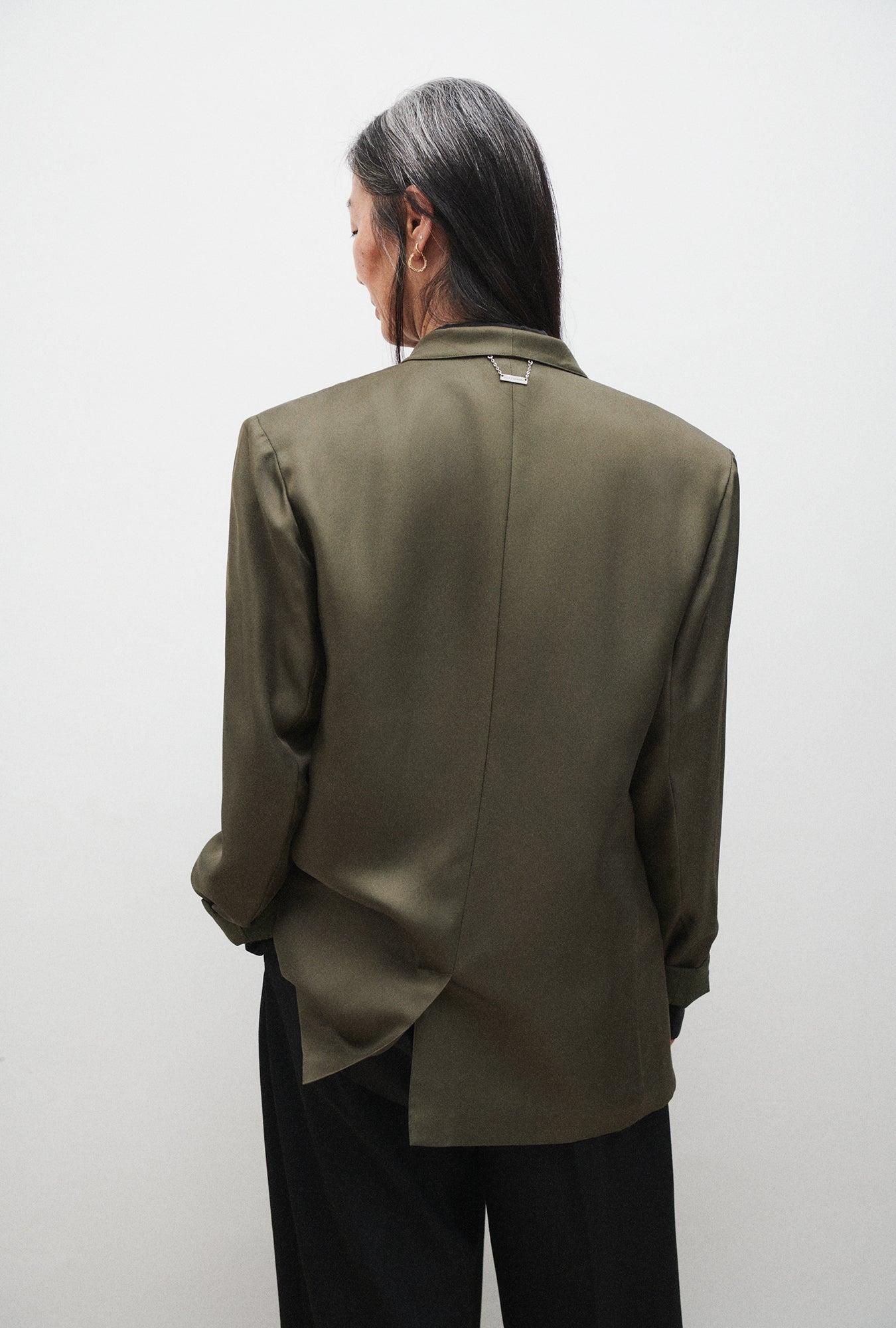 Blazer Miami en sergé de coton, coloris pin