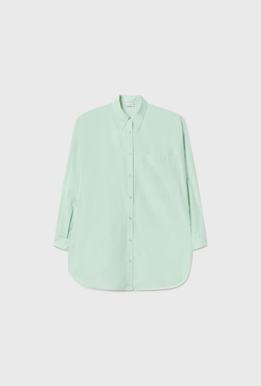 Chemisier rond en coton et soie Dew