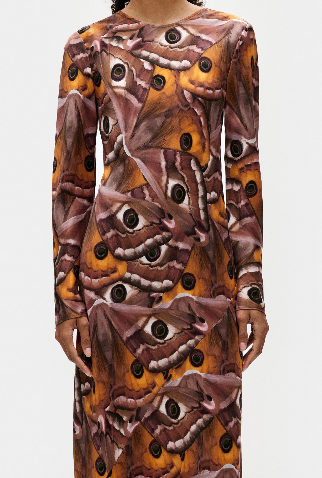 Full Sleeve Bias Dress Wingspan