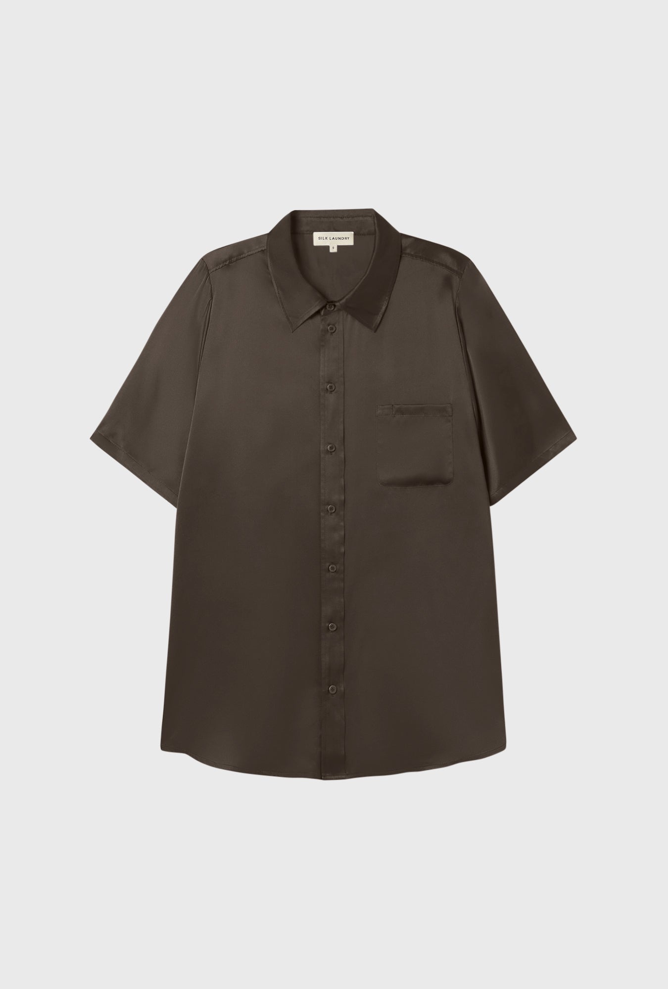 Chemise Boyfriend Manches Courtes Mantis