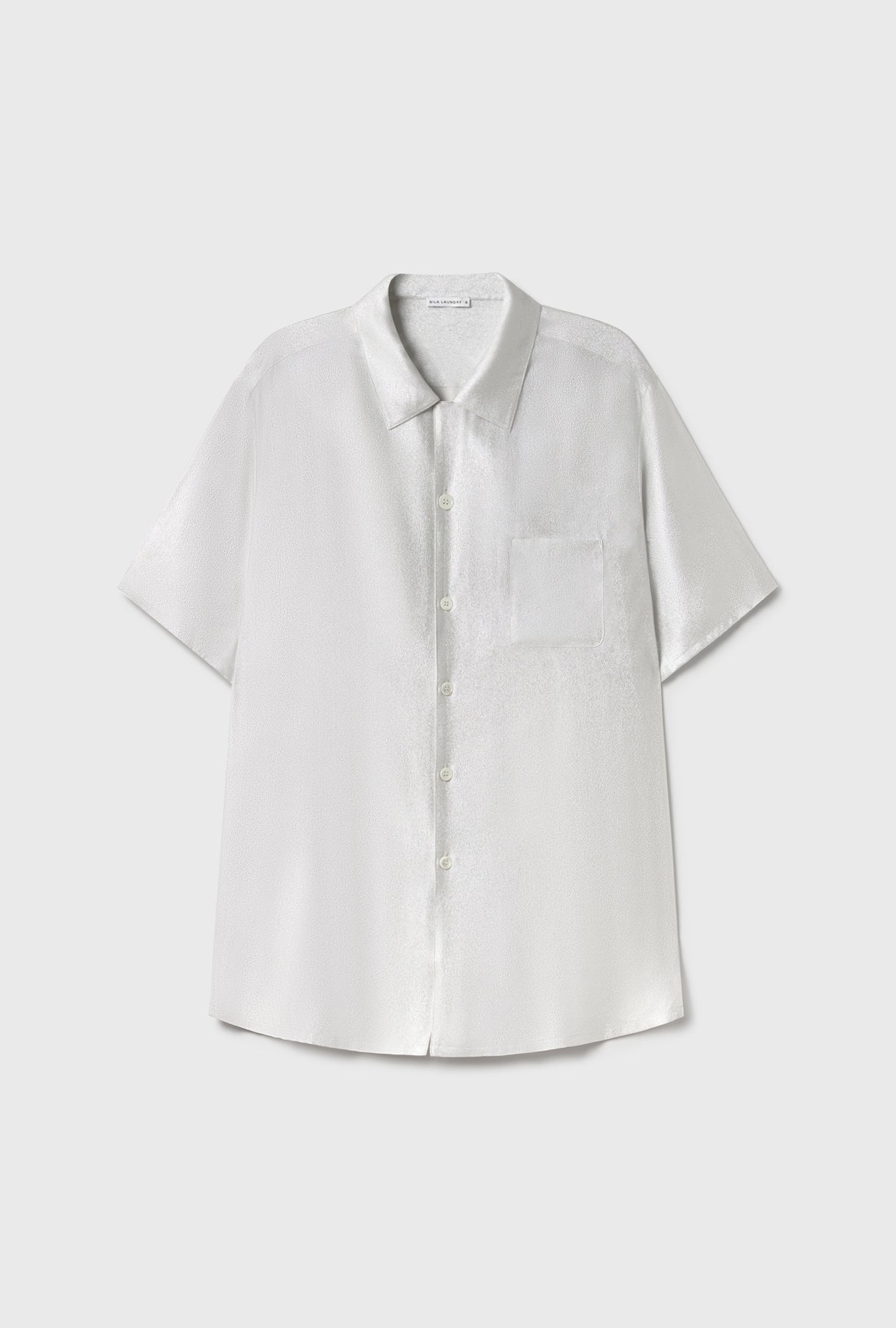 Chemise Camp à feuille d'argent