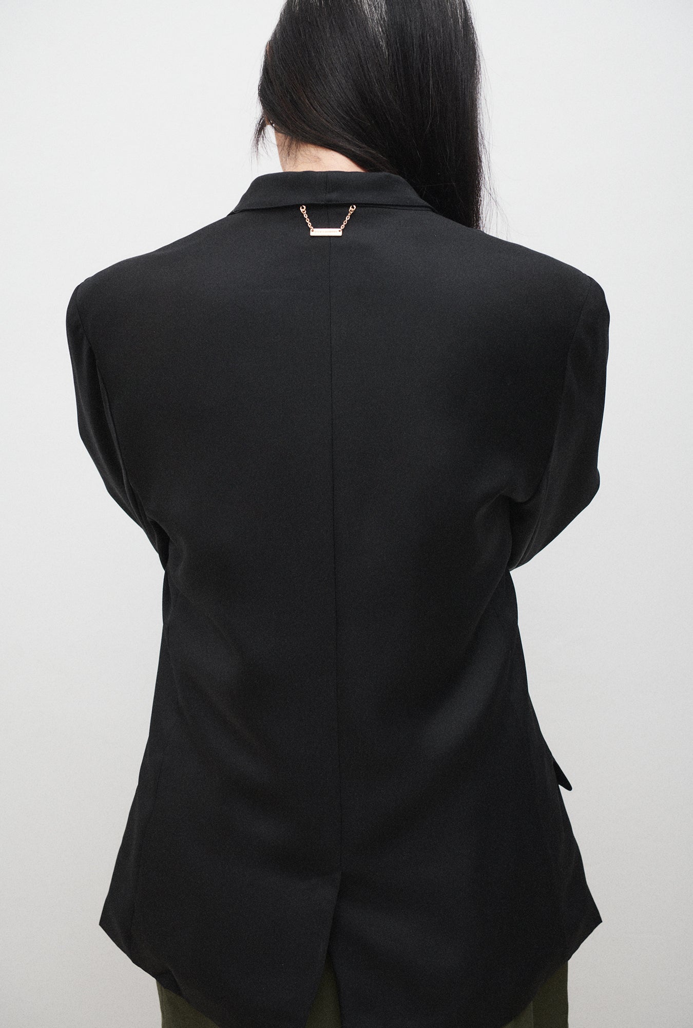 Blazer Miami en sergé noir