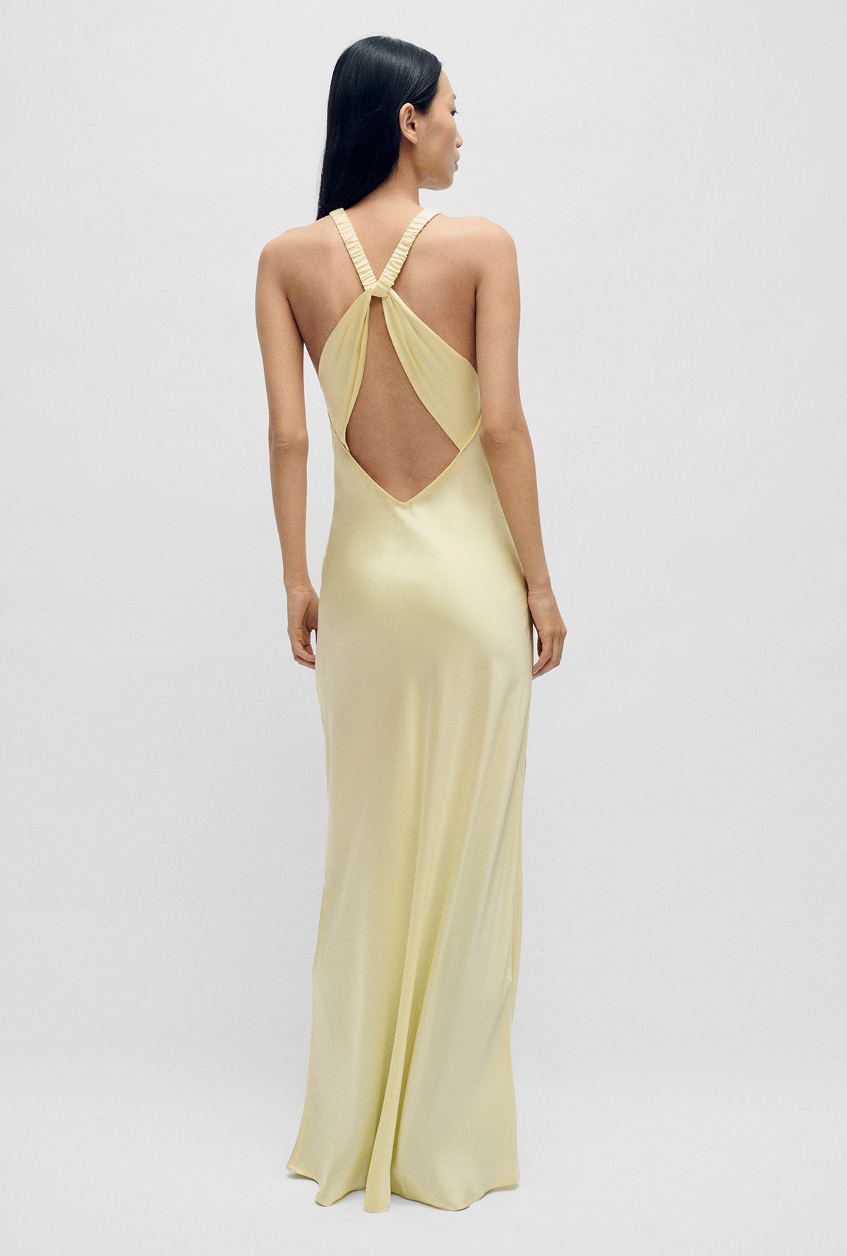 Robe asymétrique Vanille Fleurie