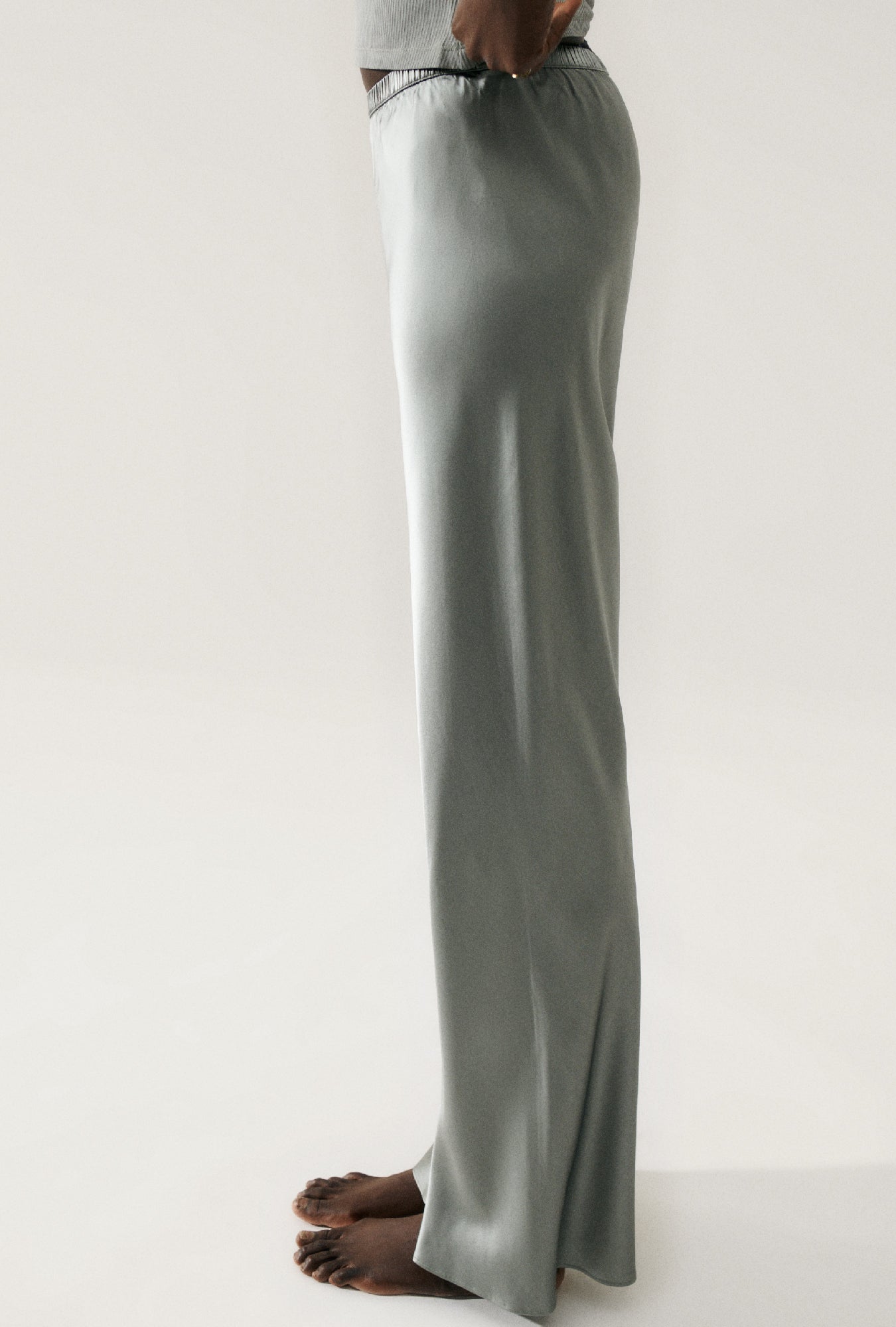 Pantalon coupe en biais Moon