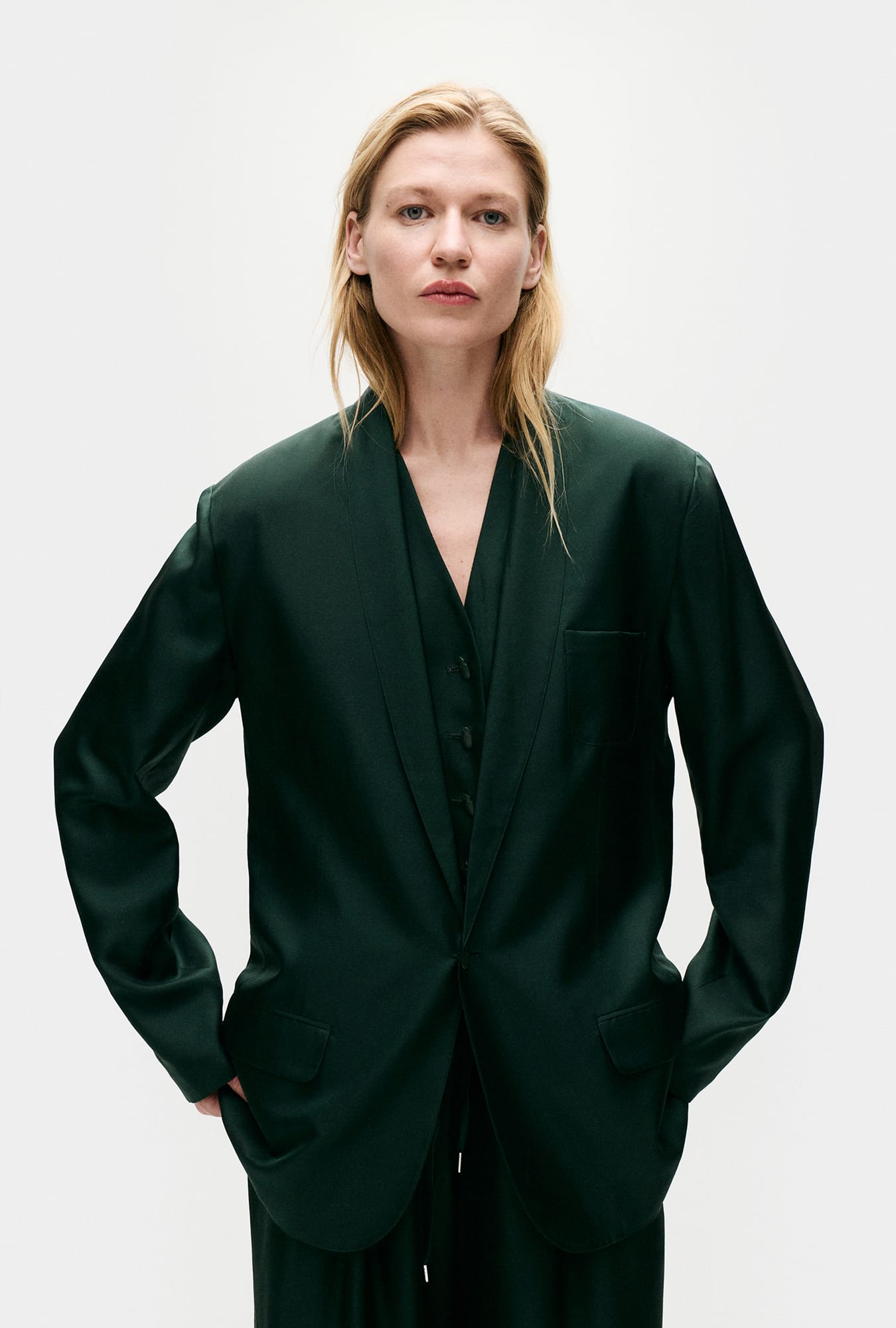 Veste croisée Twill Miami Scarab