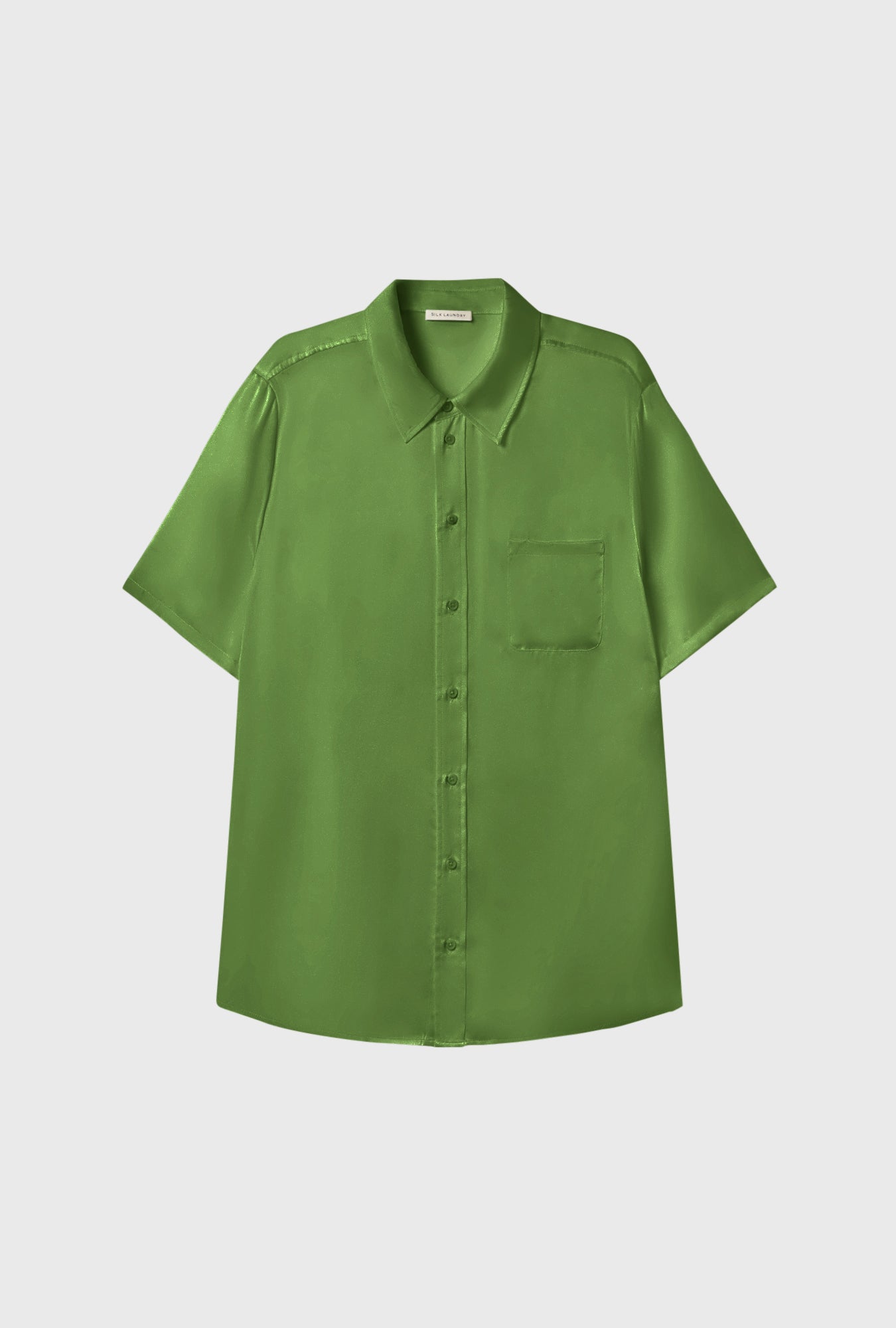 Chemise Boyfriend Manches Courtes Motifs Champs