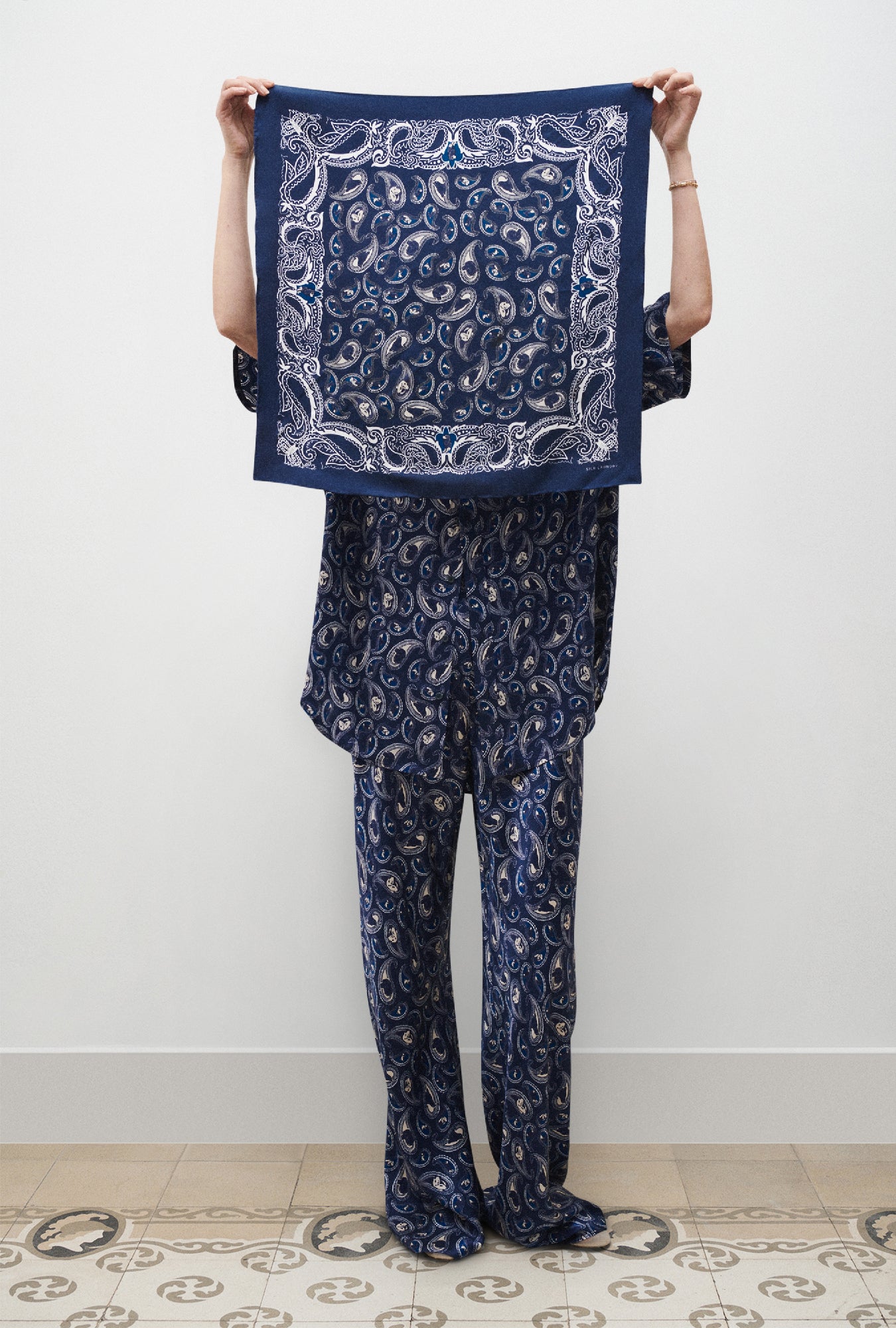 Foulard Chiens Paisley
