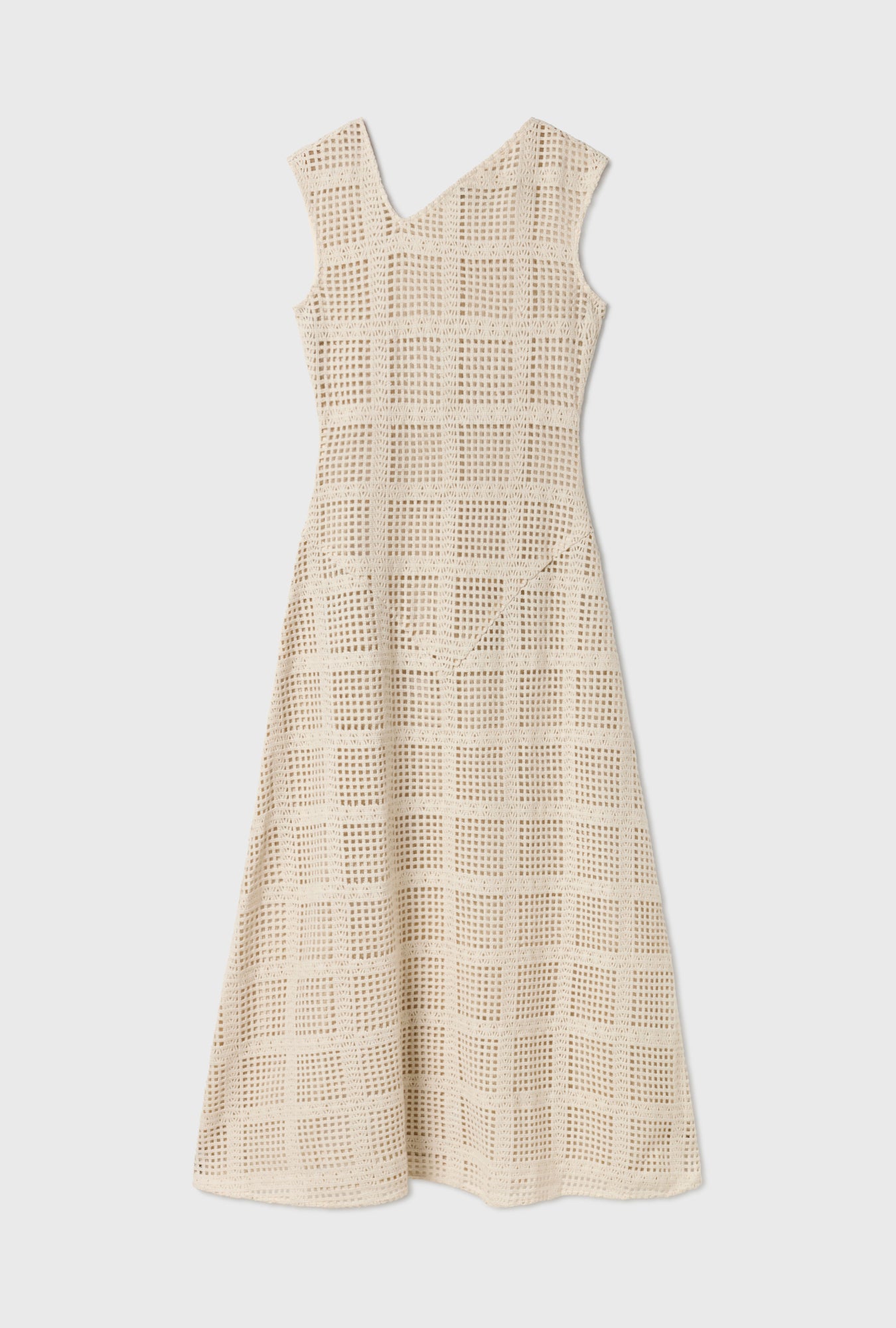 Robe quadrillée en coton Got It Naturel