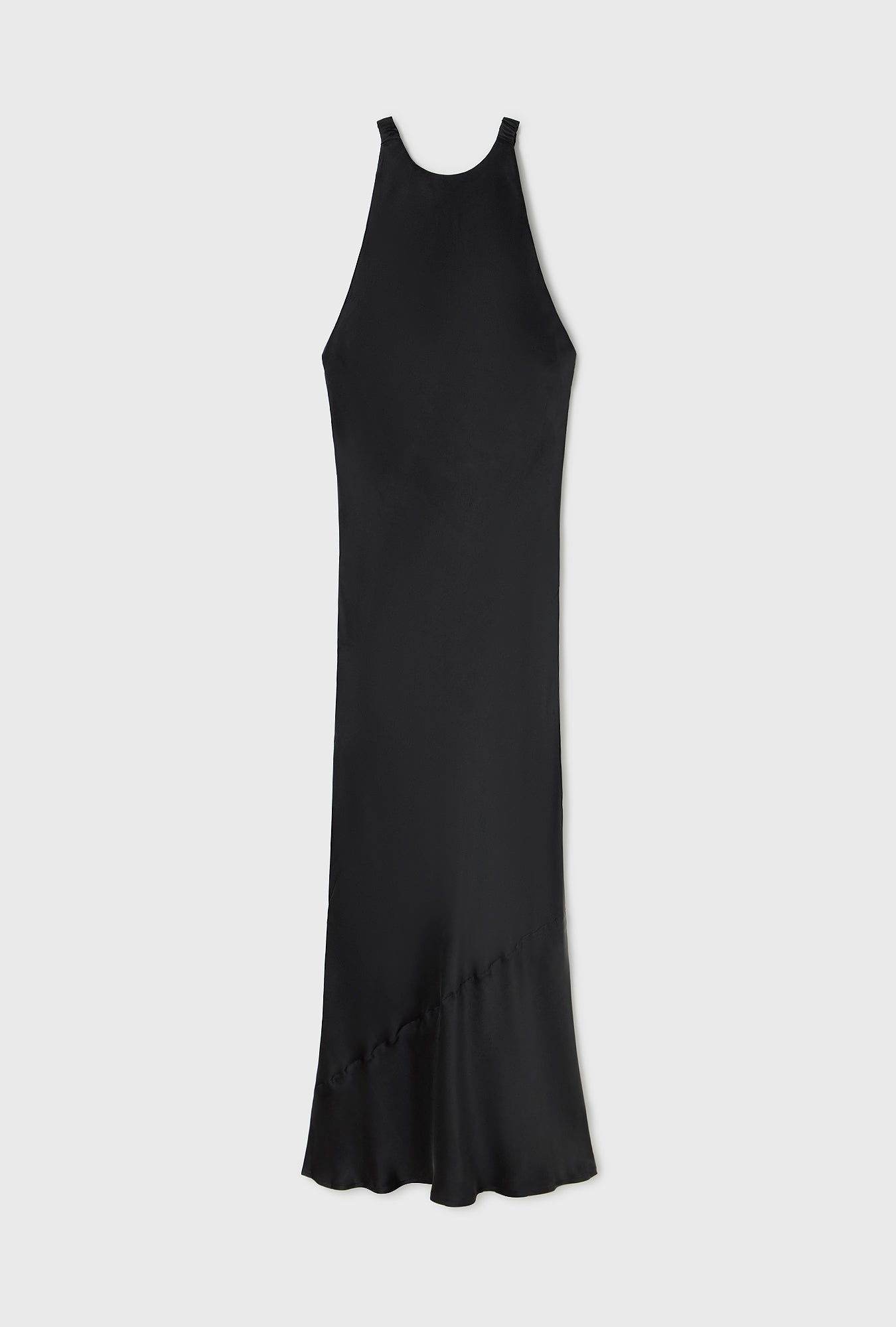 Robe asymétrique noire