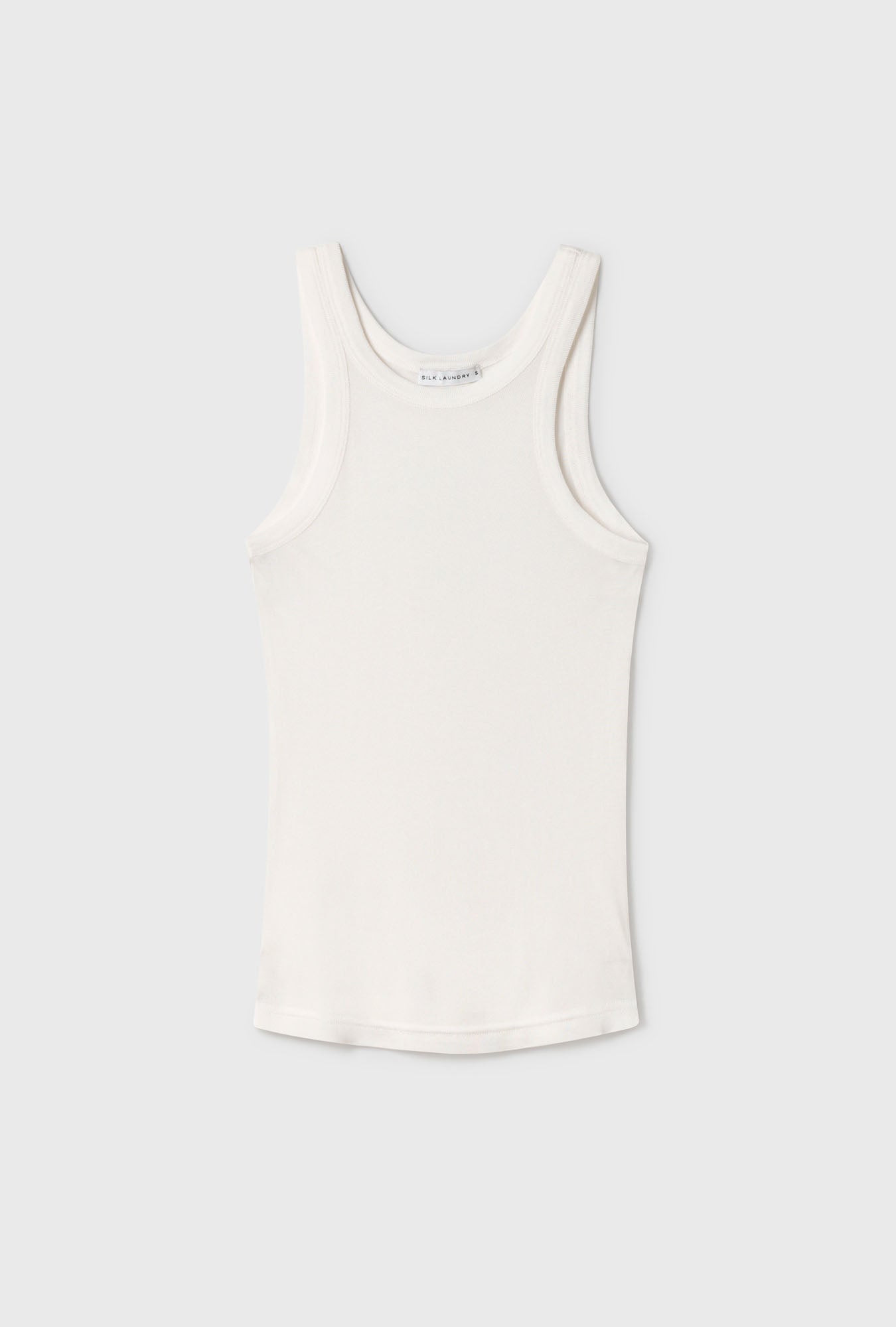 Débardeur en jersey blanc