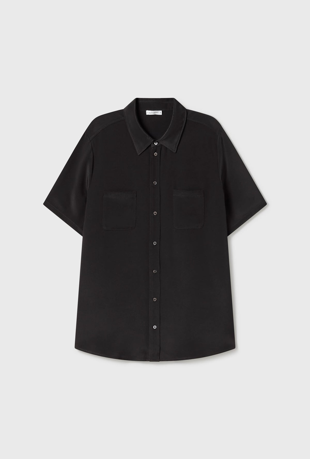 Chemise ample CDC manches courtes noire
