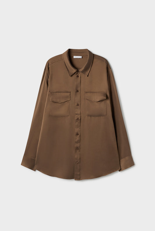Chemise Boy Friend Terre Foncée