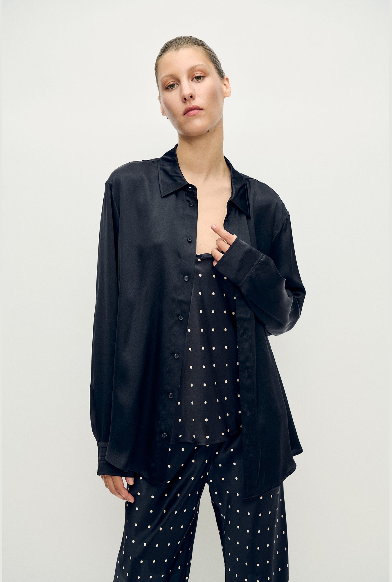Chemise Boyfriend Noire