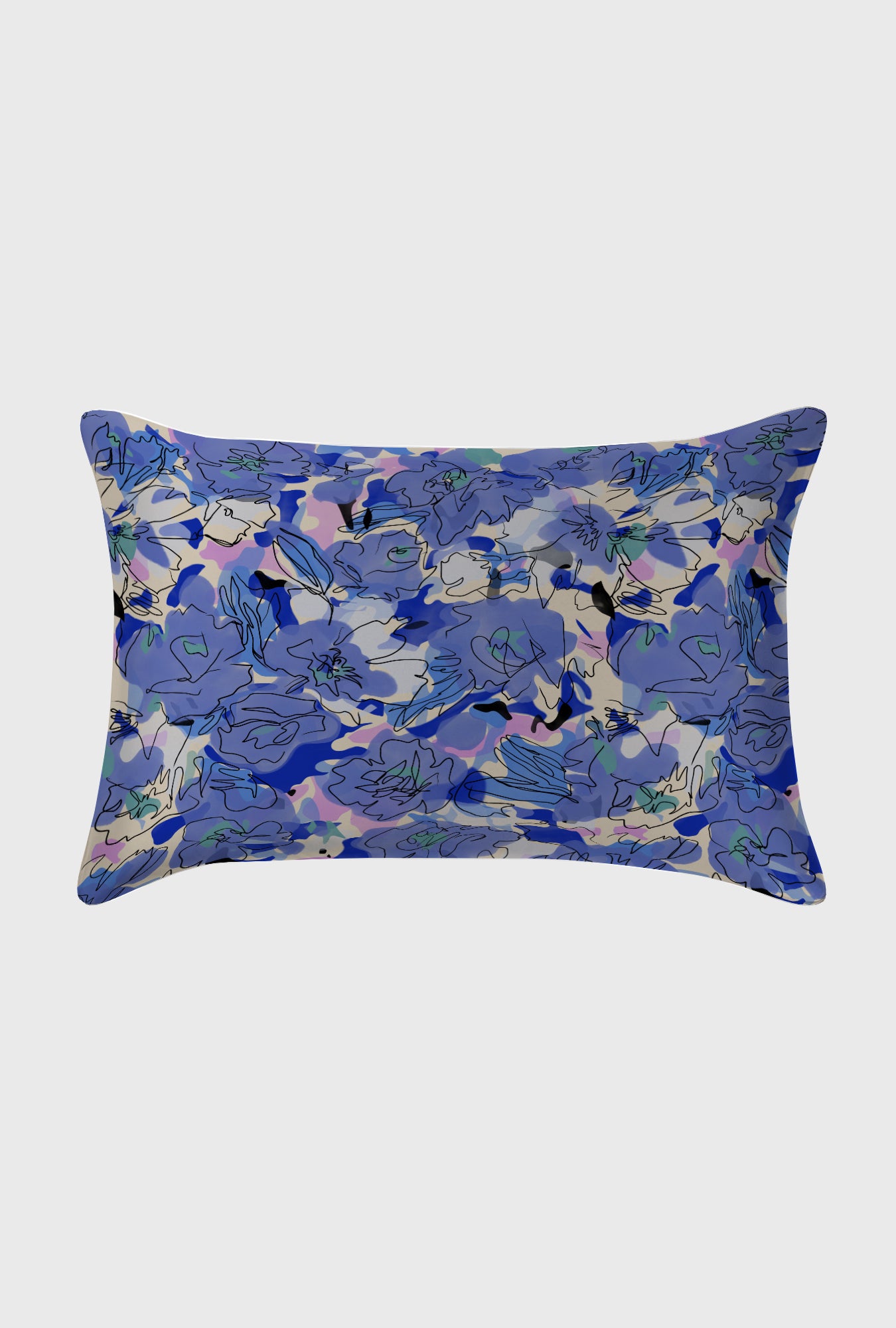 Taie d'oreiller Fleur de bleuet