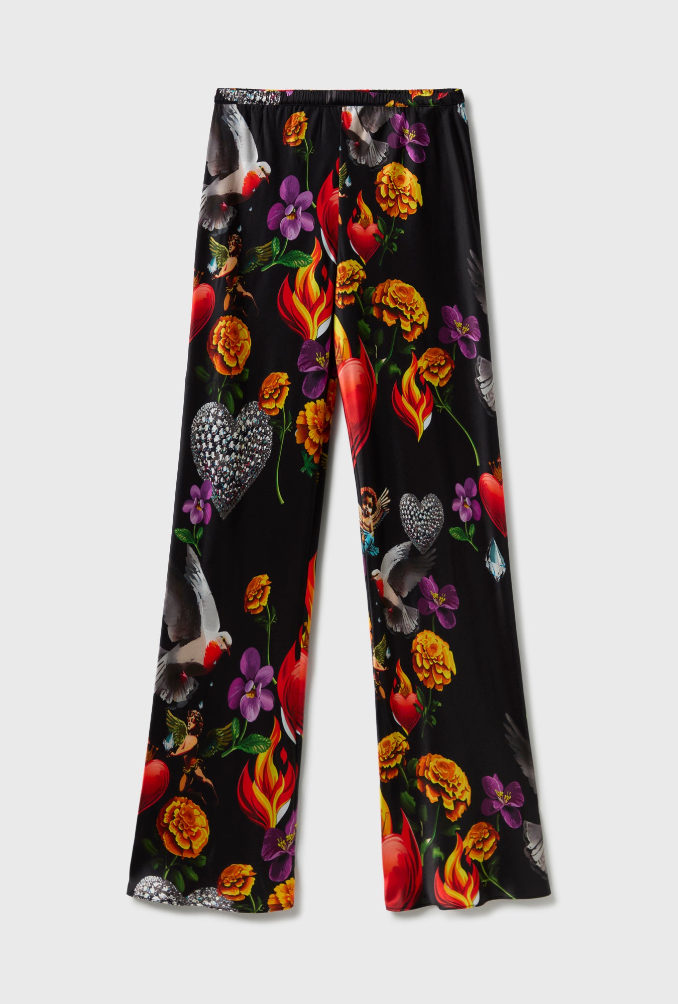 Pantalon coupé en biais Dearly Beloved Noir