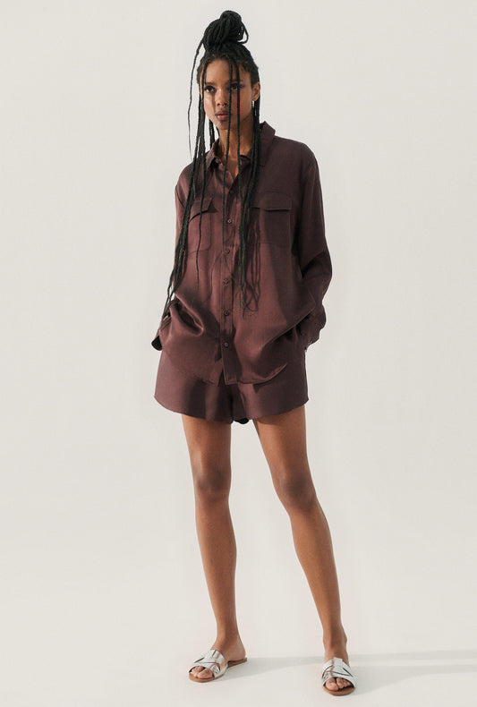 Chemise ample Cacao