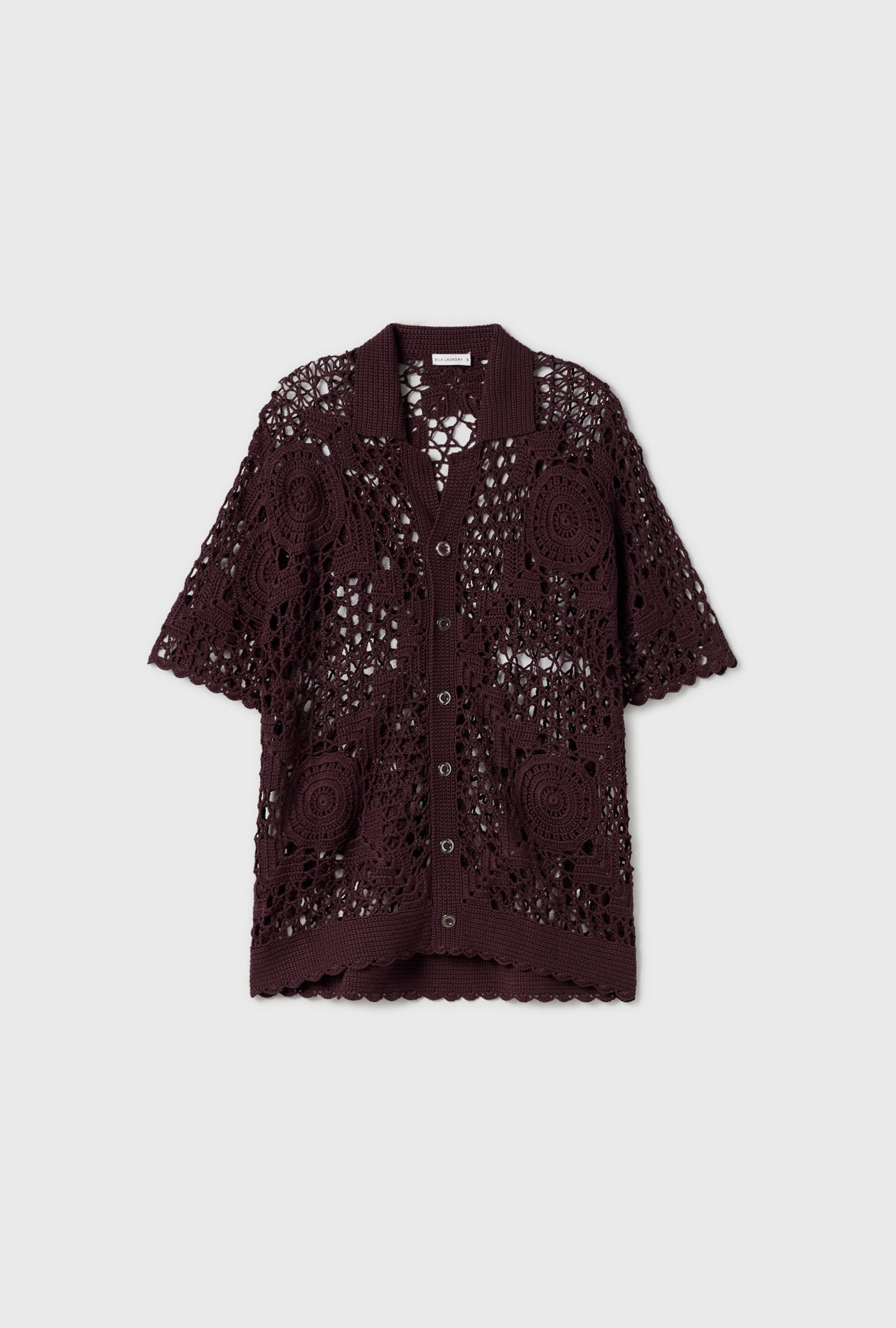 T-shirt Papy Crochet Cacao