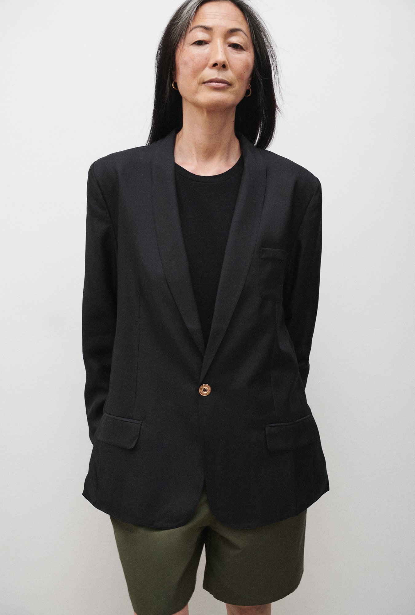 Blazer Miami en sergé noir