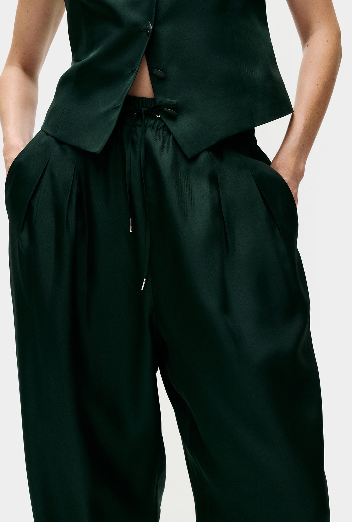 Pantalon ample en sergé Scarab