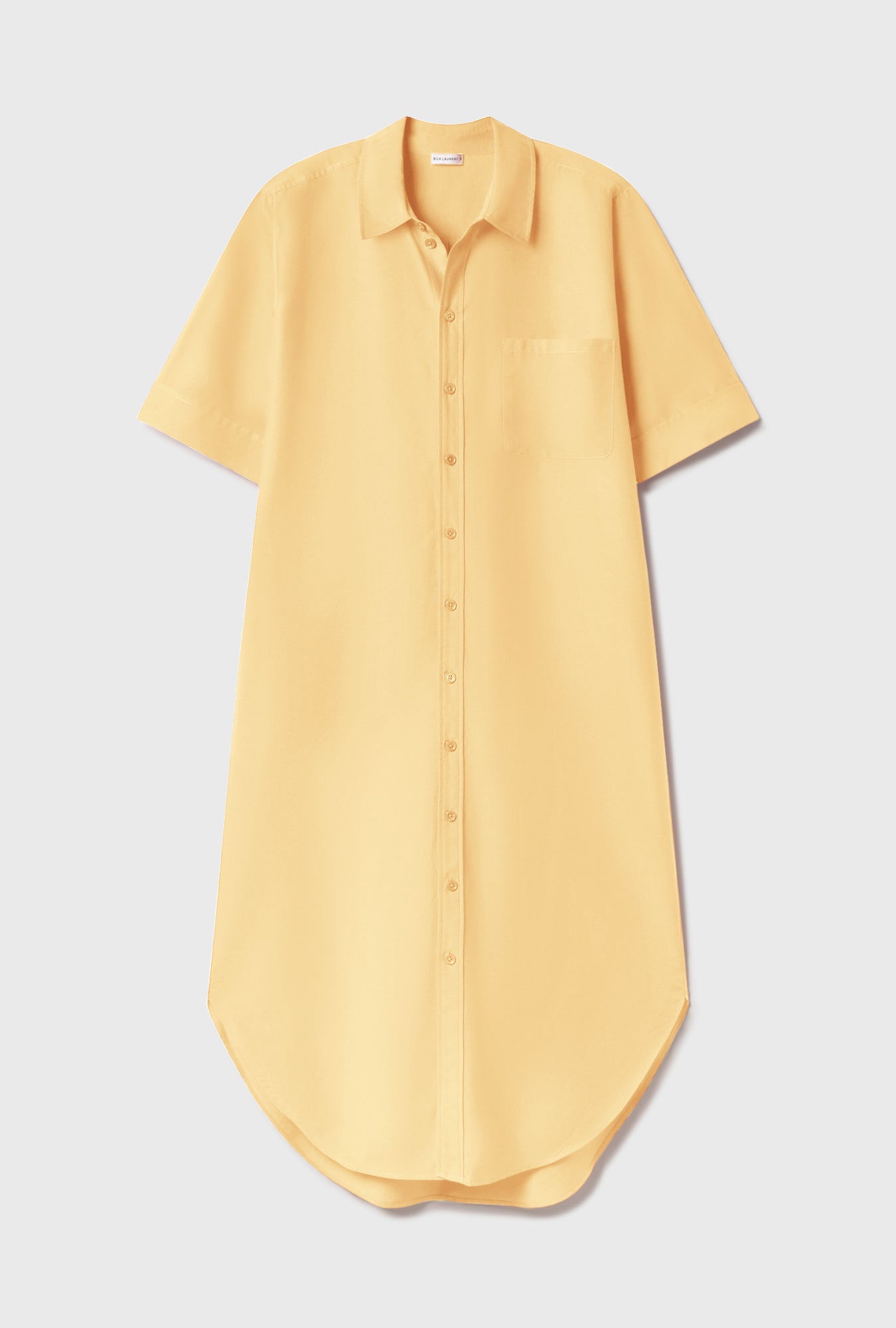 Robe chemise Boyfriend à manches courtes Margarita