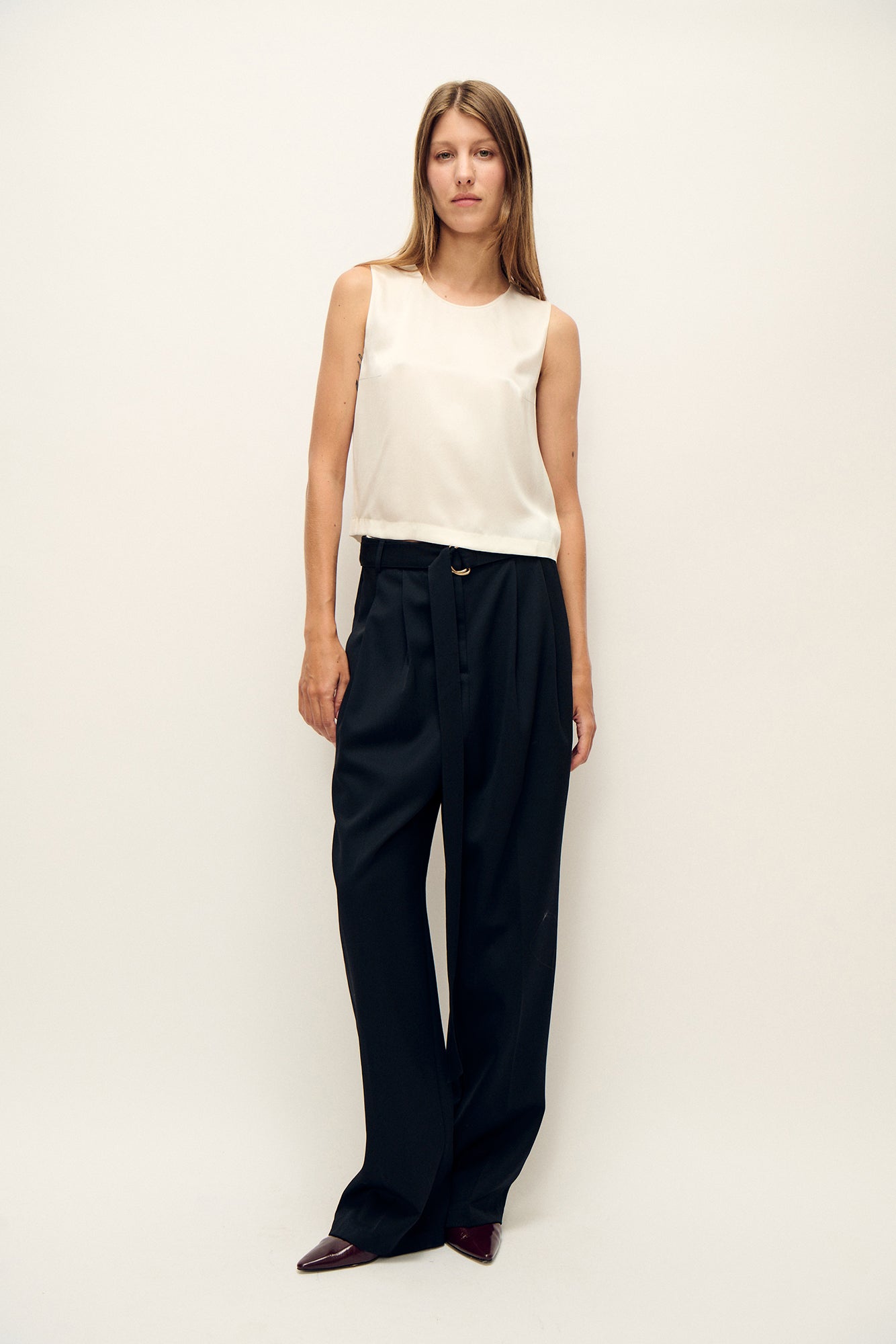 Elena Top Blanc