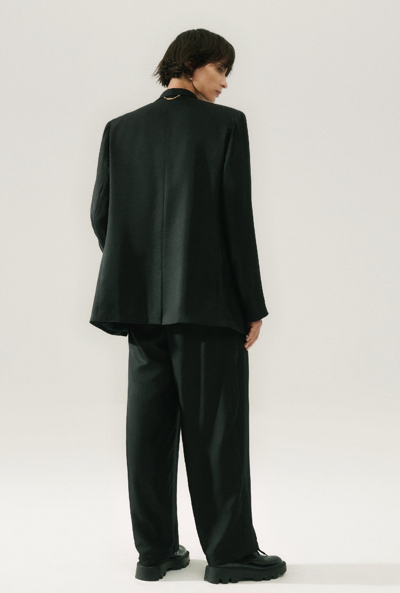 Blazer Miami en sergé noir