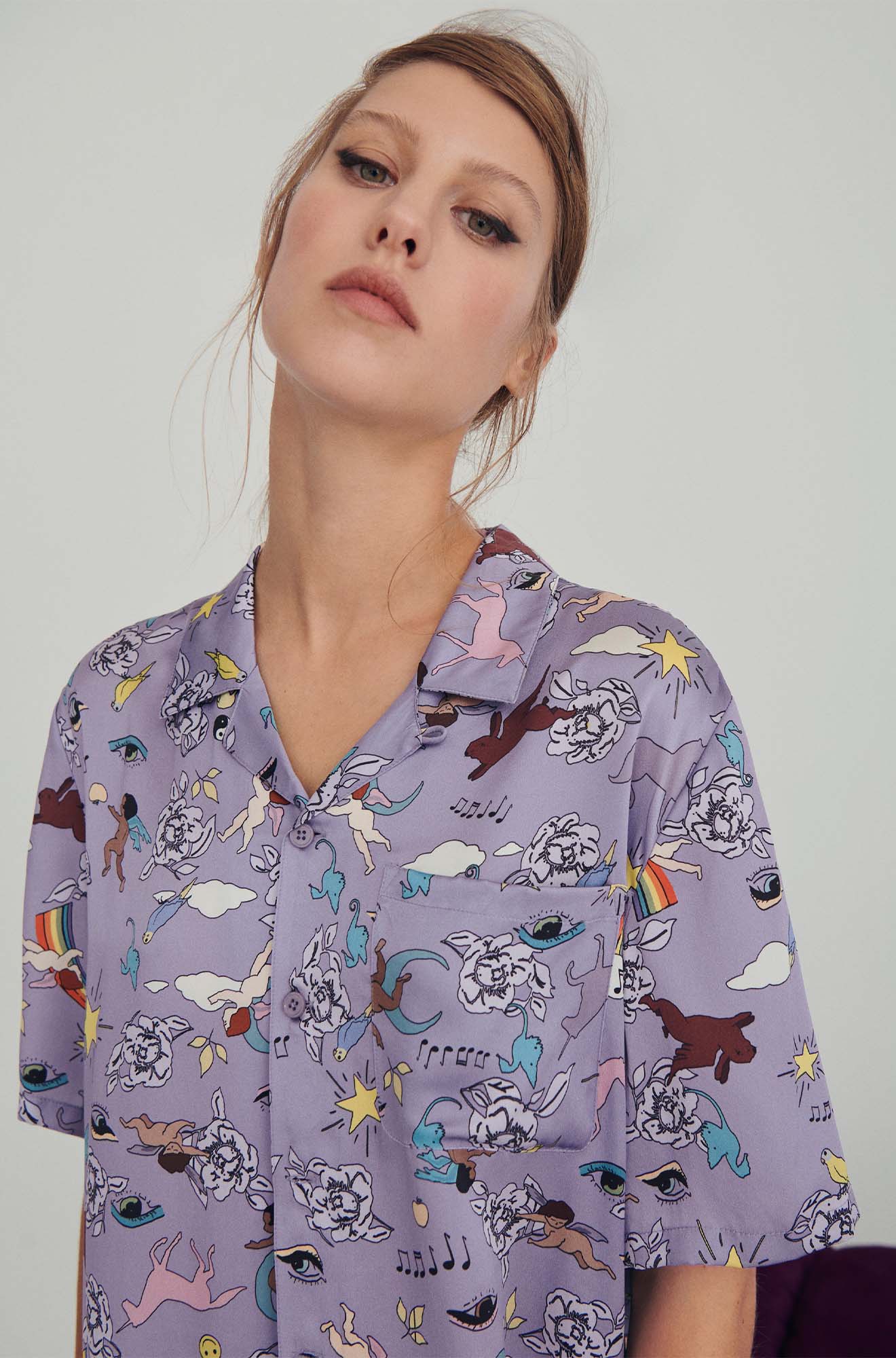 Chemise Camp Franca Surréaliste