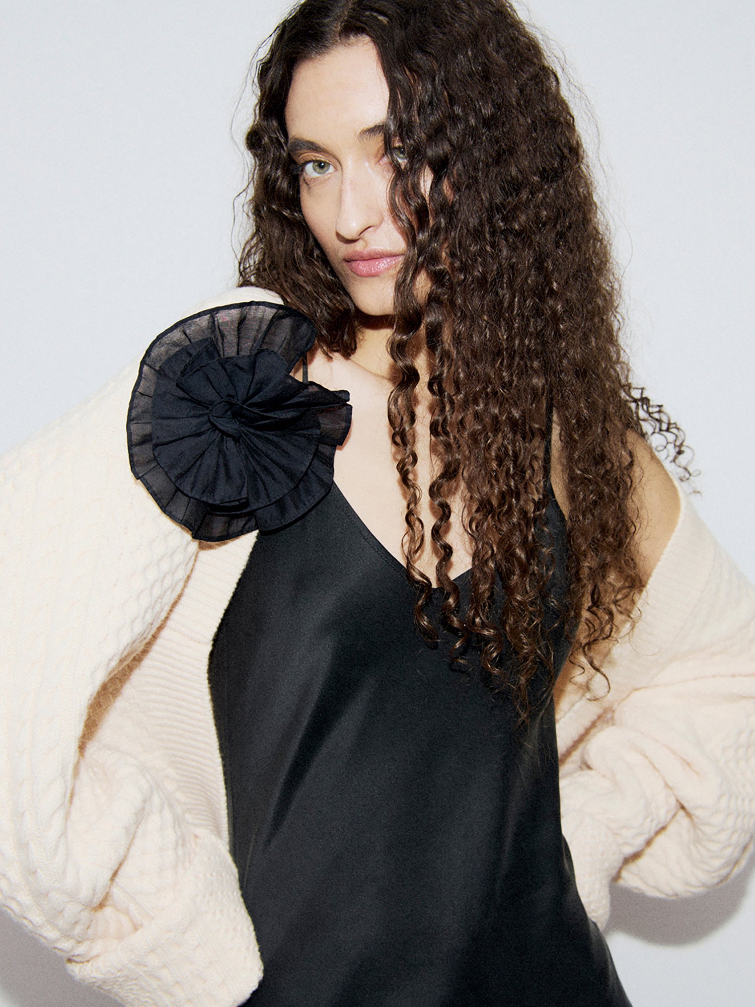 Broche noire