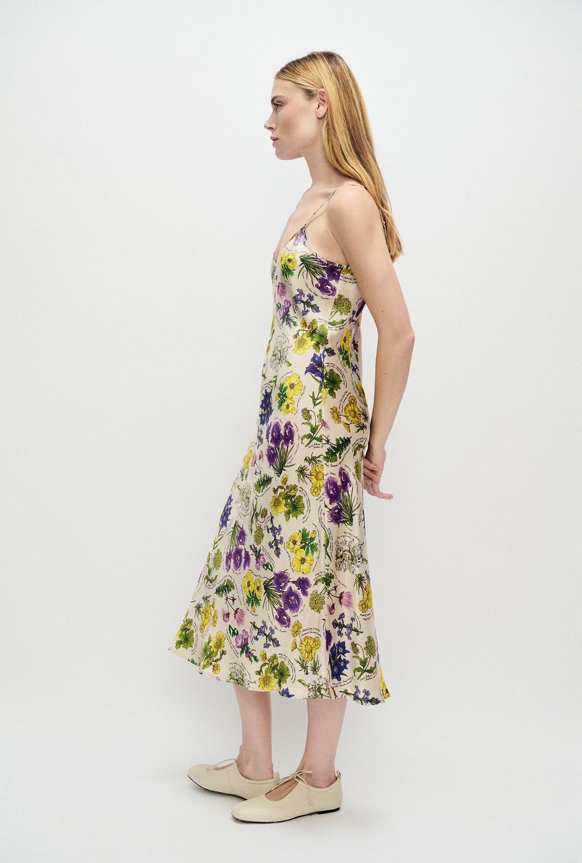 90s Slip Dress Endangered Flowers