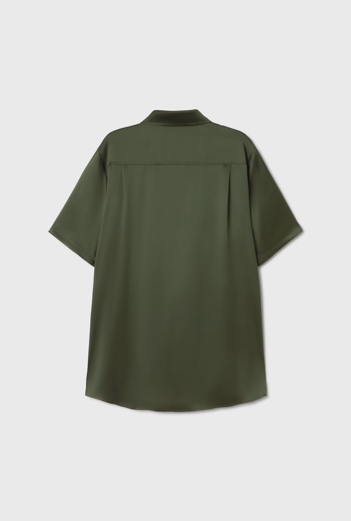 Short Sleeve Boyfriend Shirt Cedar