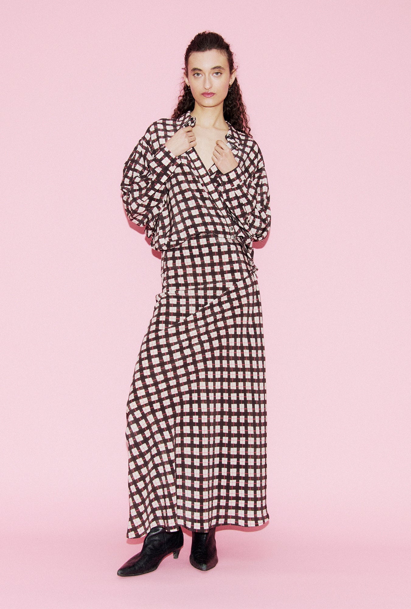 CDC Crossover Shirt Luna Gingham