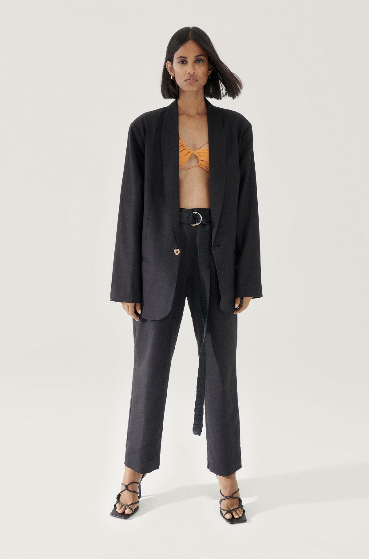 Blazer Miami Noir en Laine de Yack