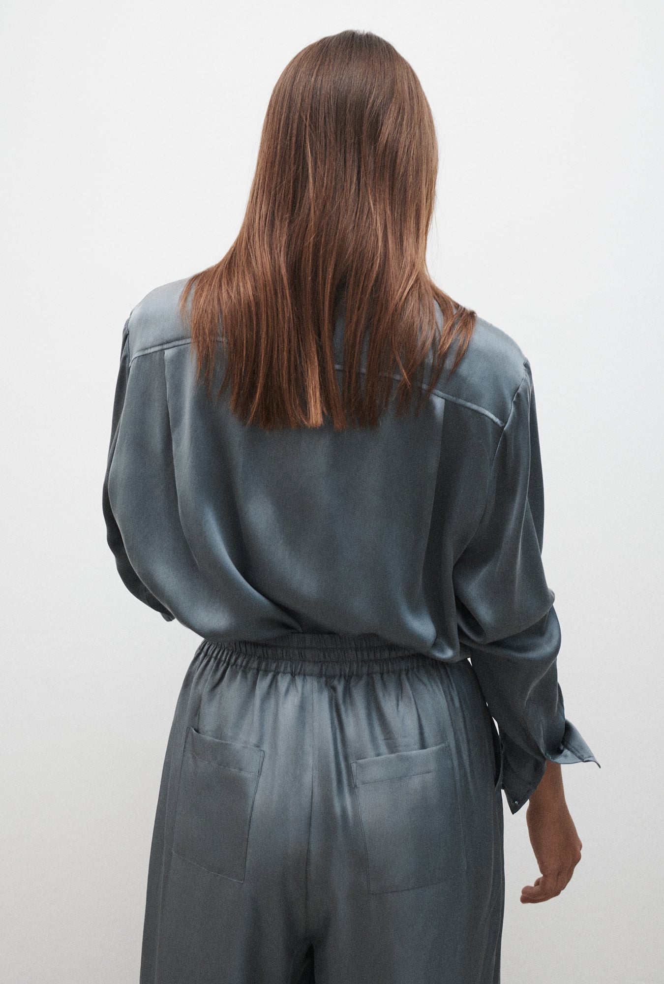 Chemise Boyfriend Ardoise