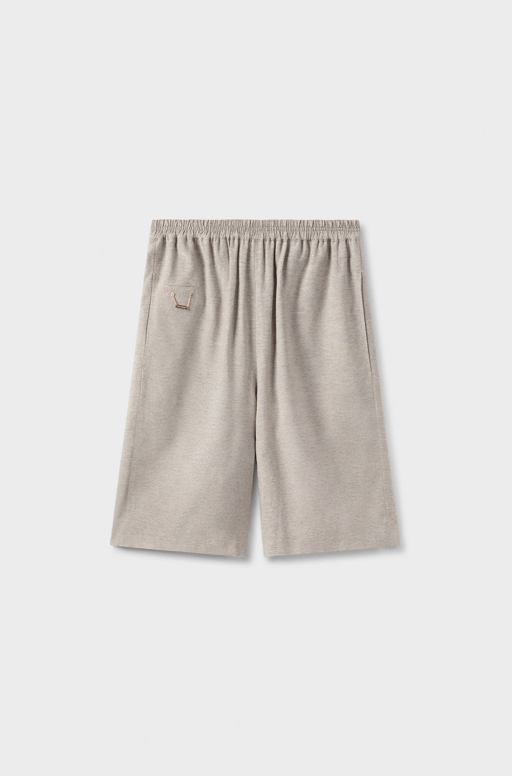 Short de basket Yak Blend gris chiné