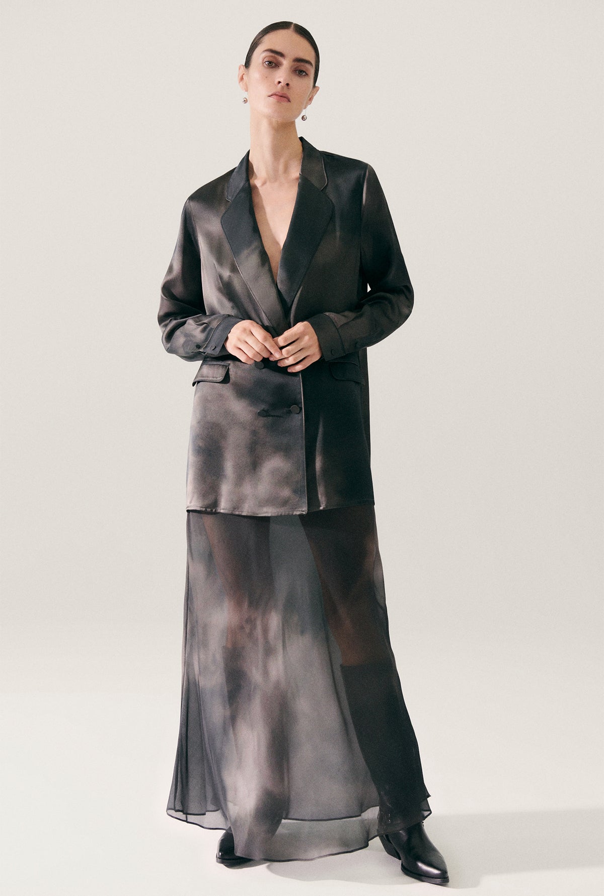 Veste décontractée fumée