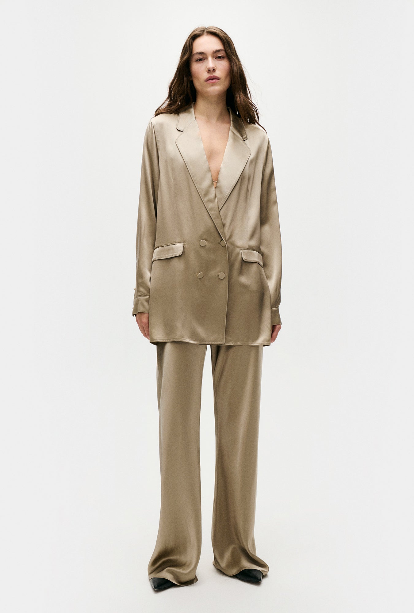 Blazer décontracté graphite