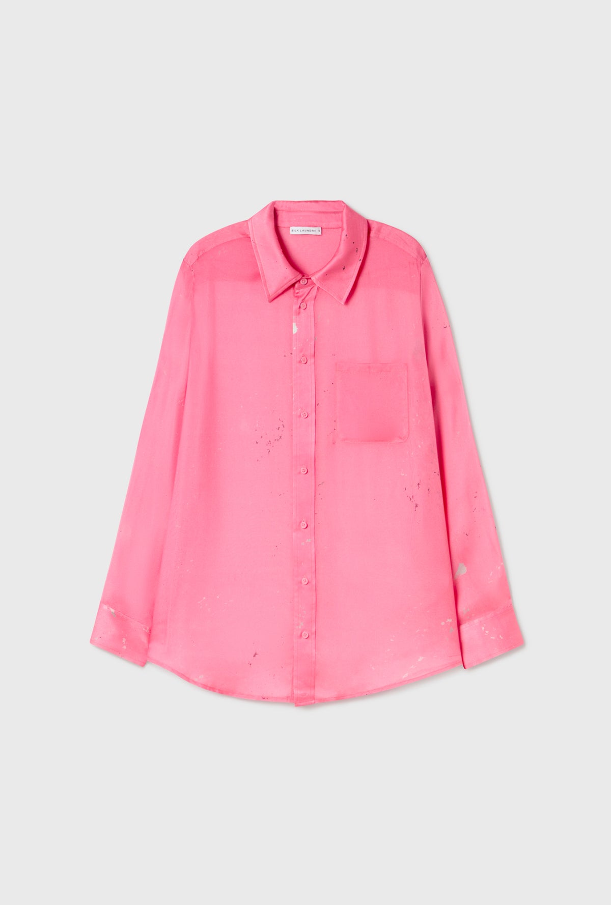 Chemise Boyfriend en mousseline délavée Hog Wash