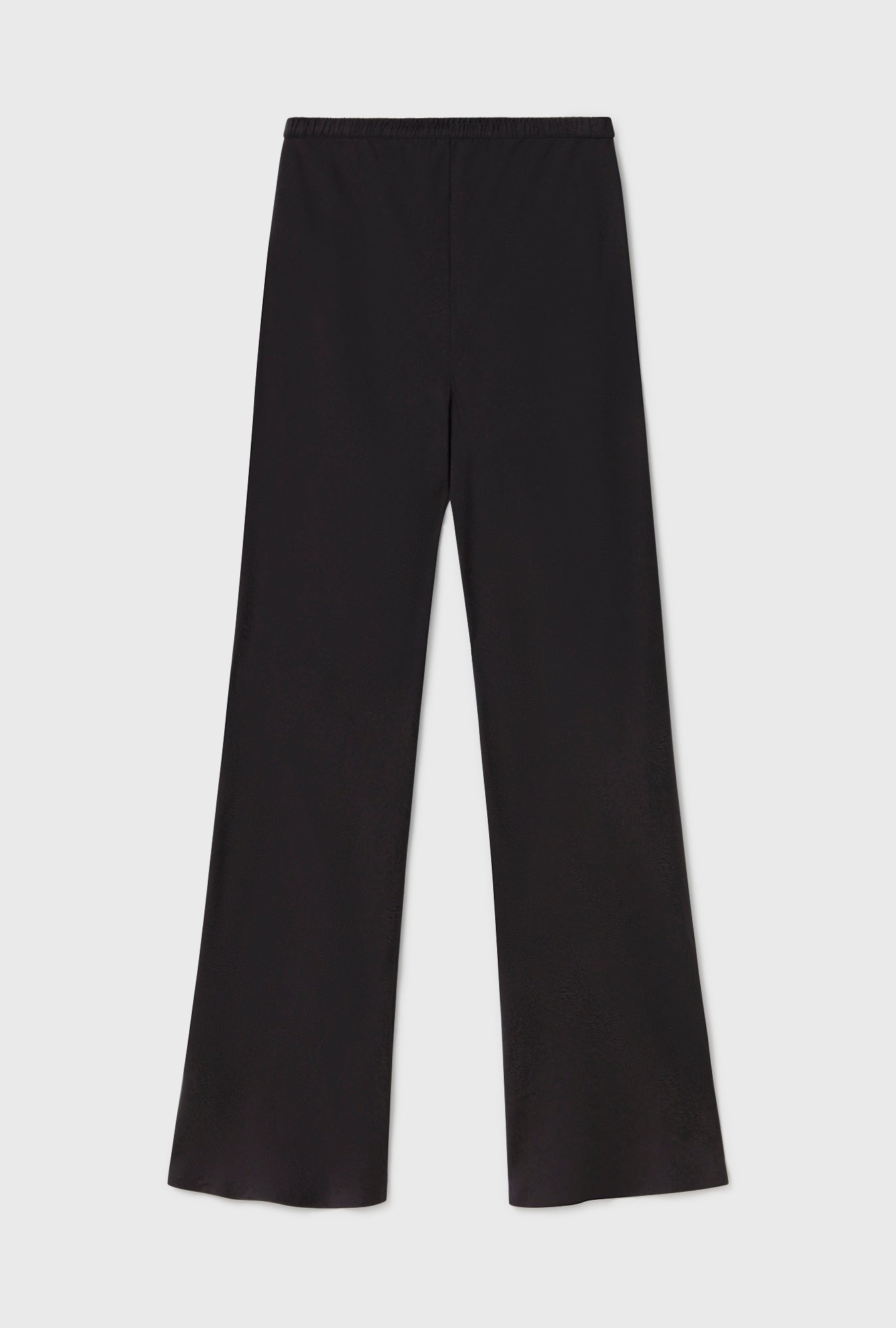Pantalon coupe en biais jacquard corail
